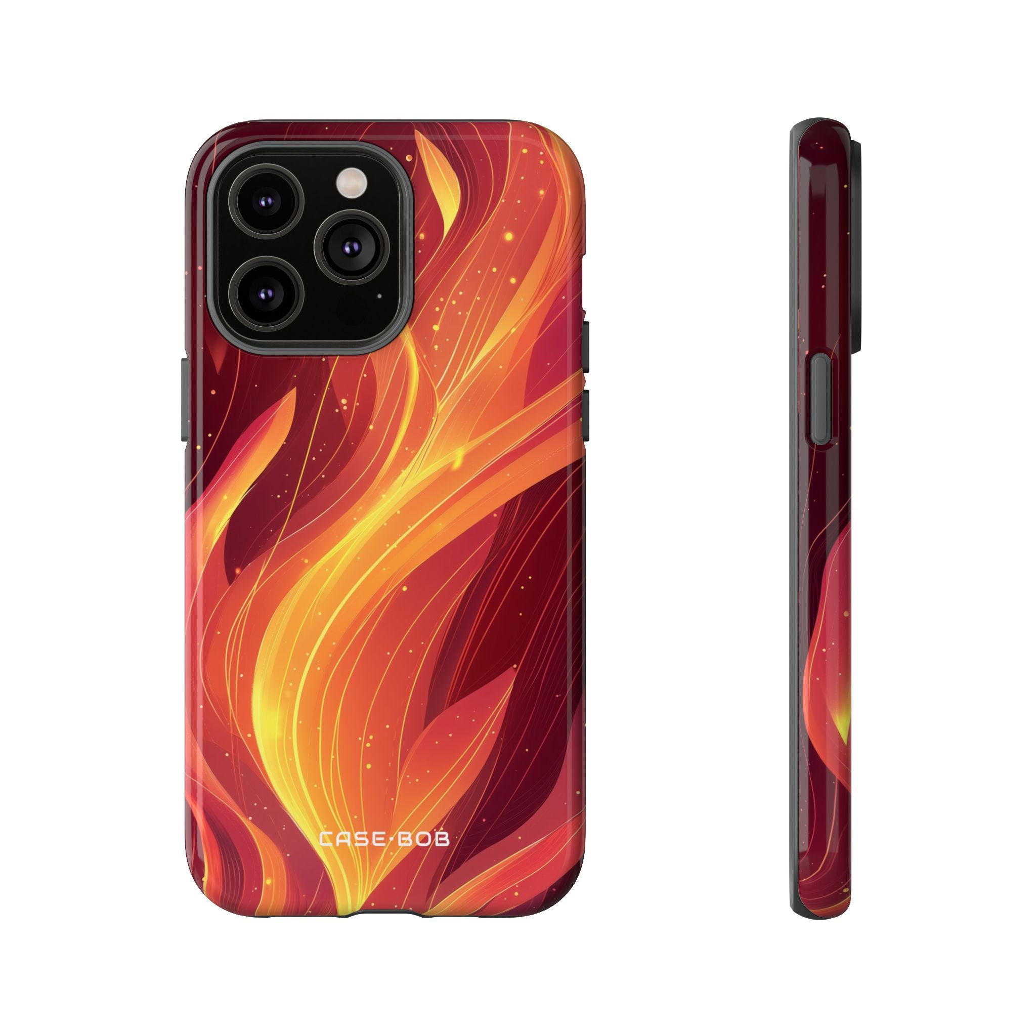Flaming Flow iPhone 14 Pro Max - Kova suojakotelo
