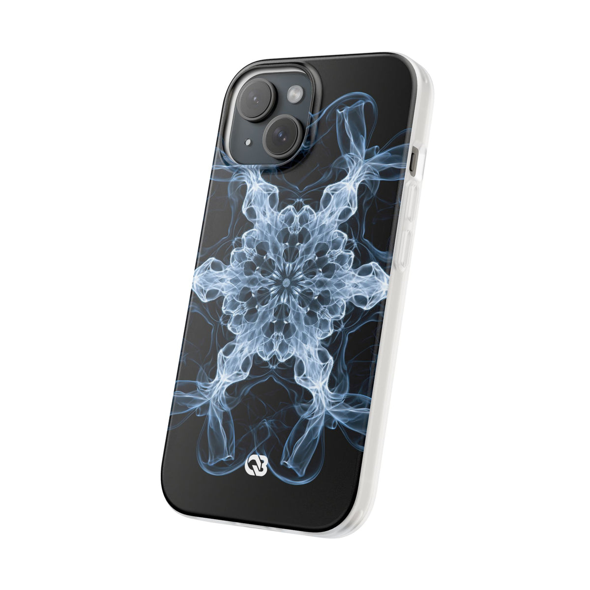 Blue Lite Phone Case for iPhone - Glacial Smoke Crown
