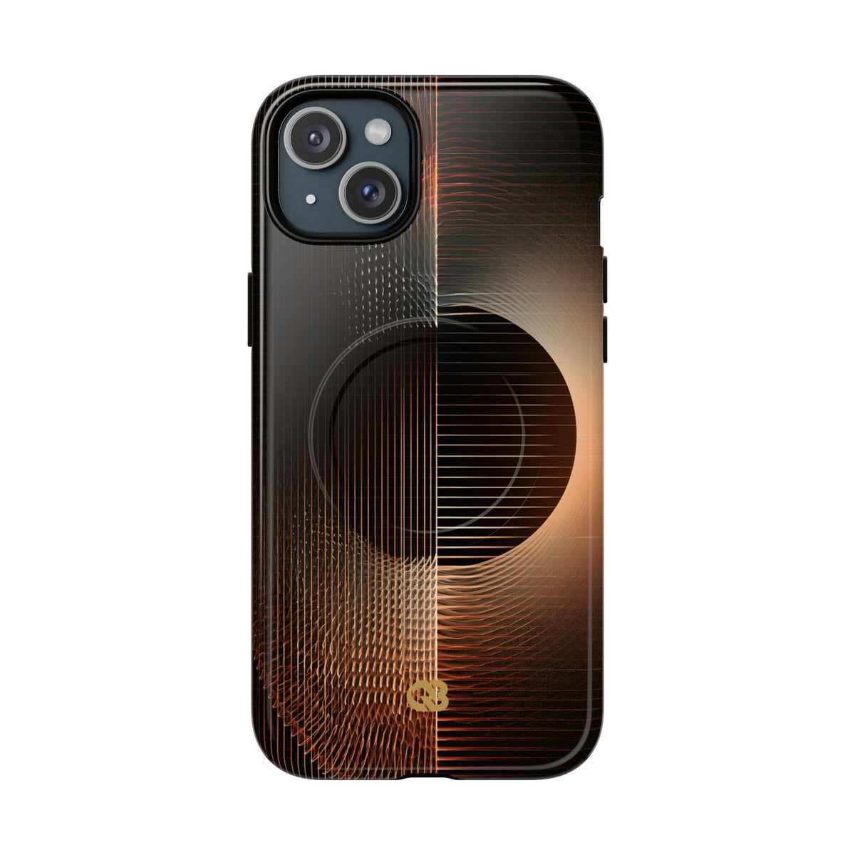 Amber Meridian · Tough 2.0 Magnetic Phone Case for iPhone · Black