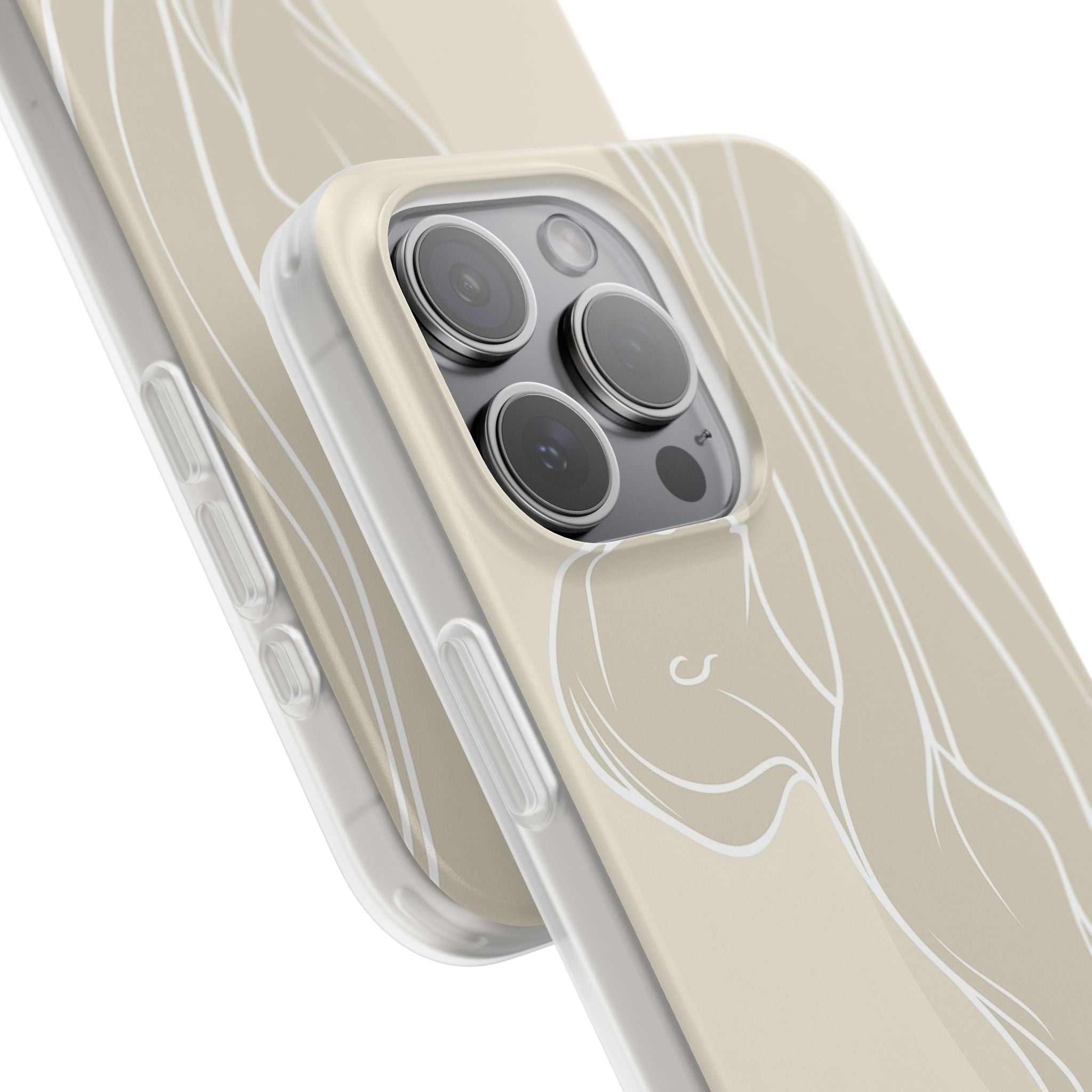 Ethereal Sand Silhouette · Soft Coque de téléphone pour iPhone