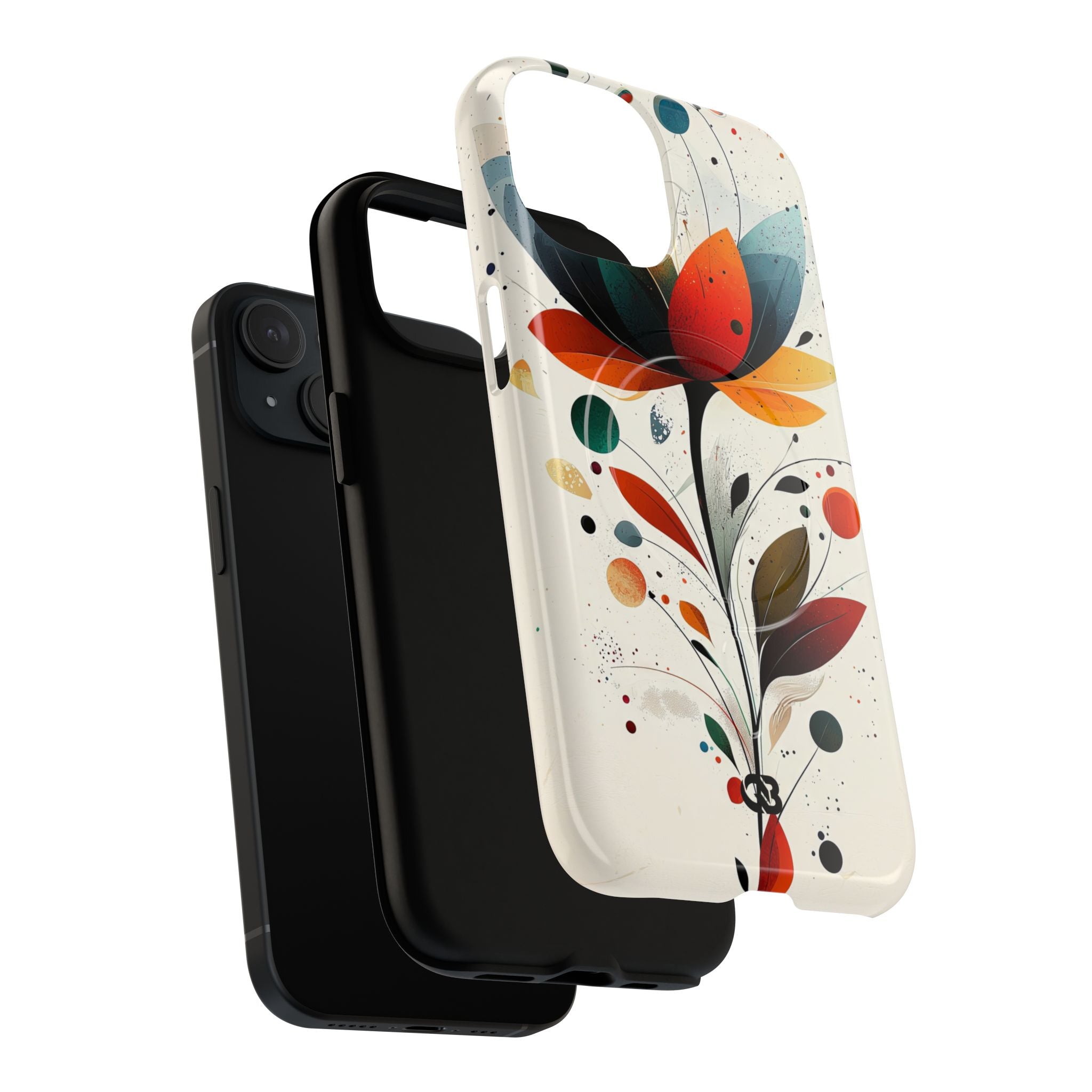 Burnt Petal Abstract · Tough+ Magsafe