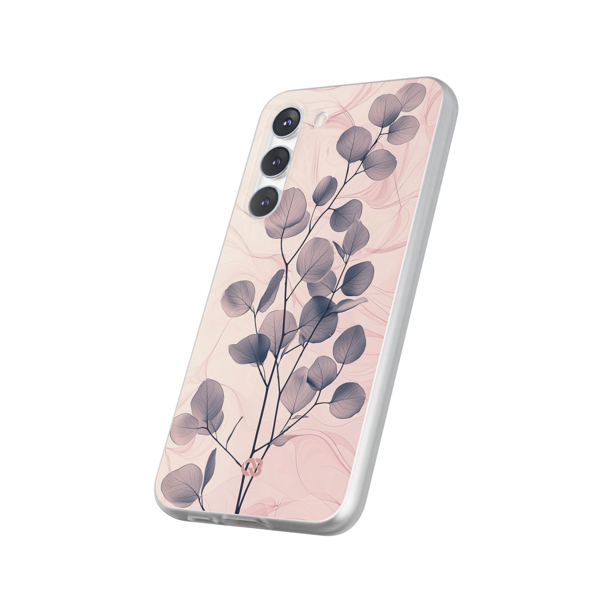 Ethereal Indigo Eucalyptus · Soft Phone Case for Samsung