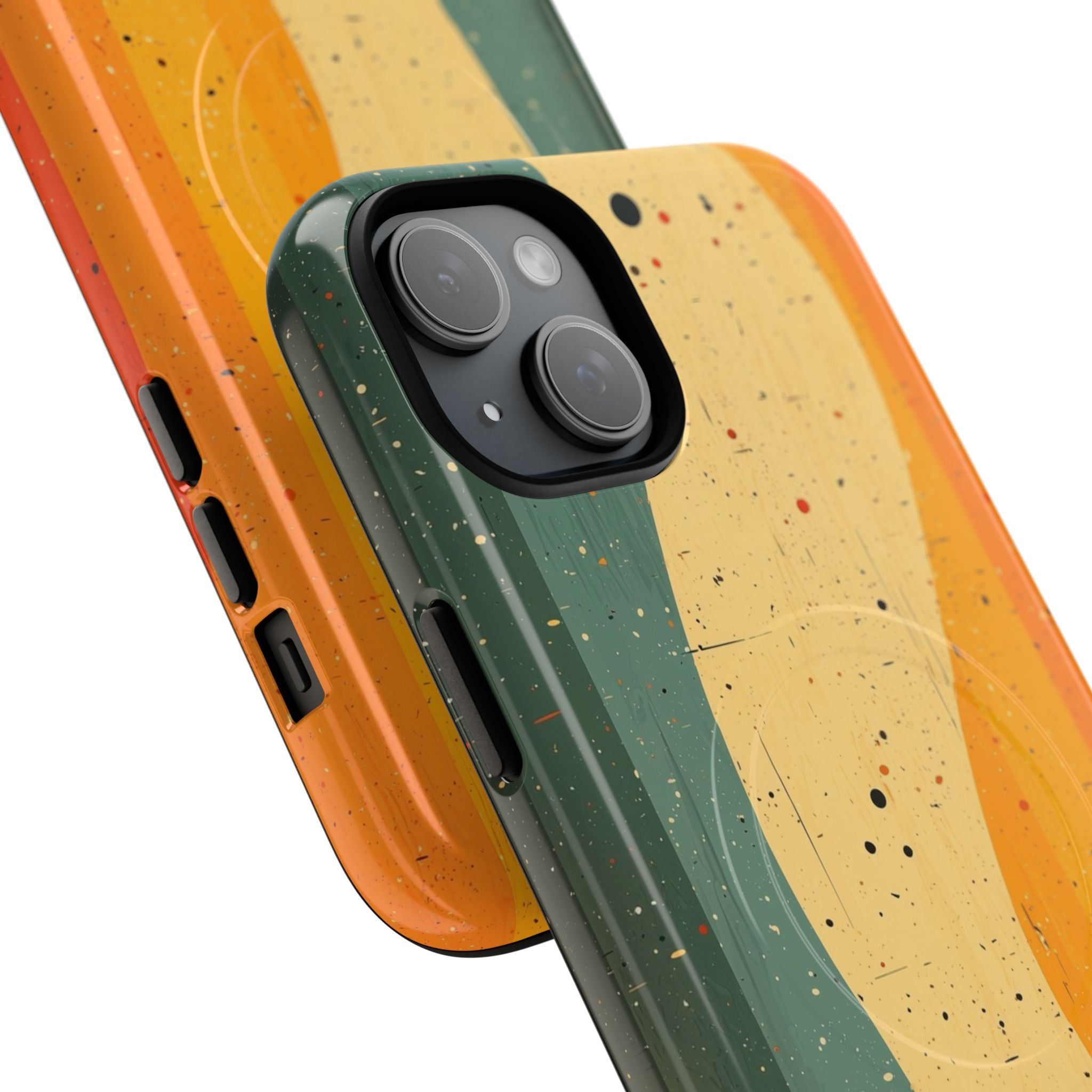 Wavy Forest Veil iPhone 15 Plus -kotelo - Tough+