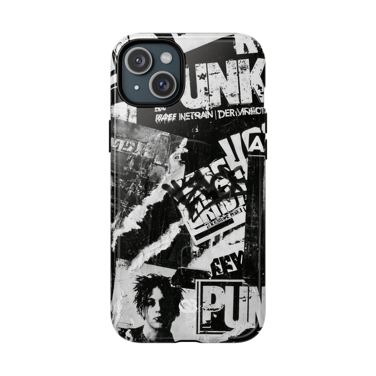 Underground Punk Collage · Tough 2.0 Magnetic Phone Case for iPhone · Black