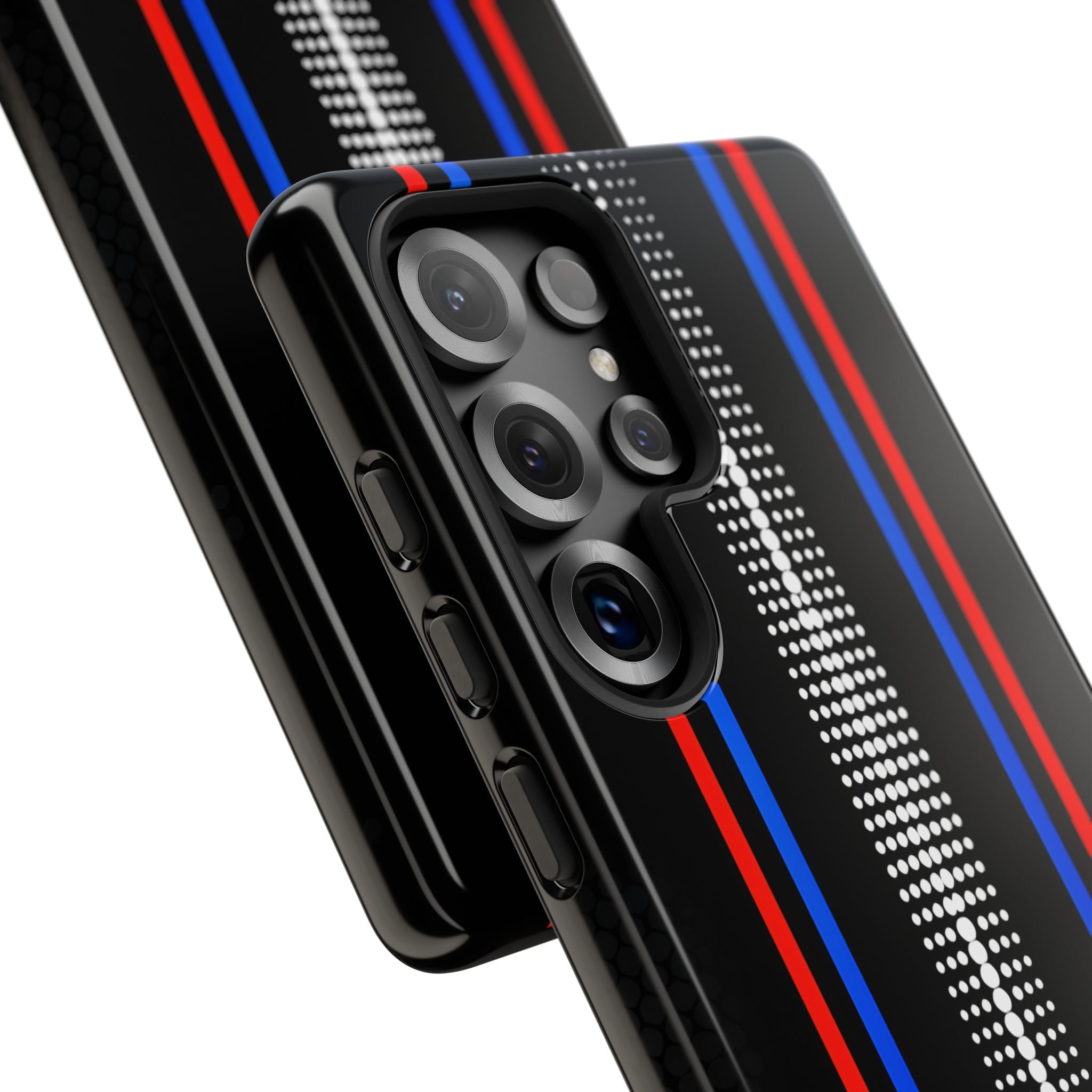 Electric Pulse Grid · Tough Phone Case for Samsung