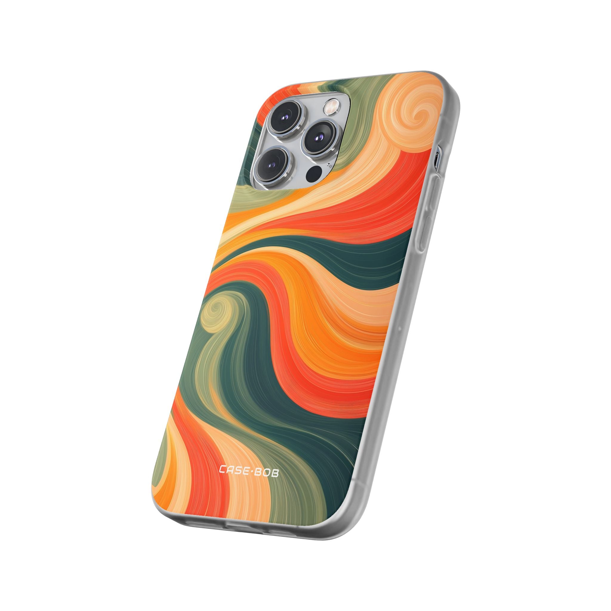 Pyörteinen hehku iPhone 14 Pro Max -pehmeä suojakotelo