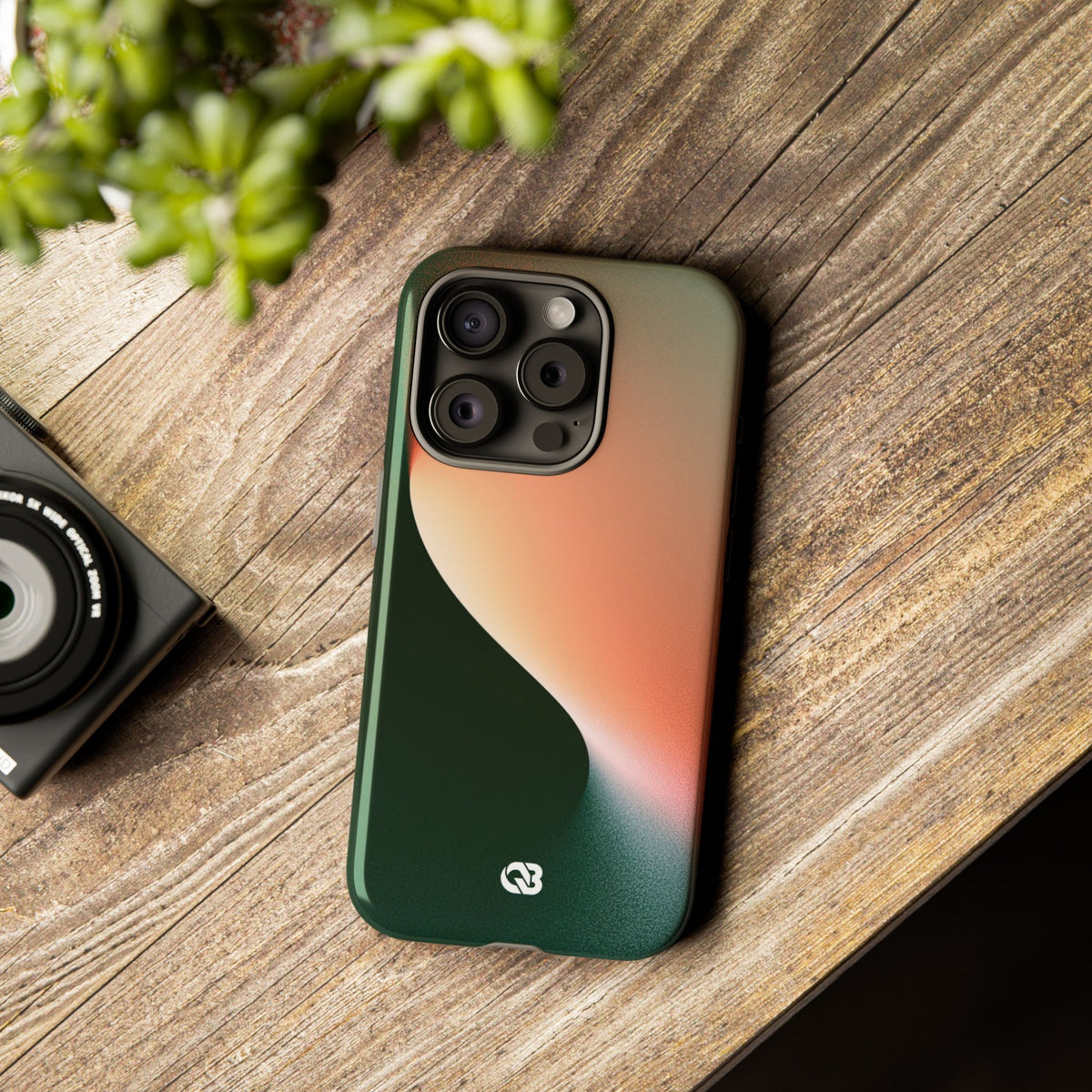 Luminous Arc · Tough Phone Case for iPhone · Green