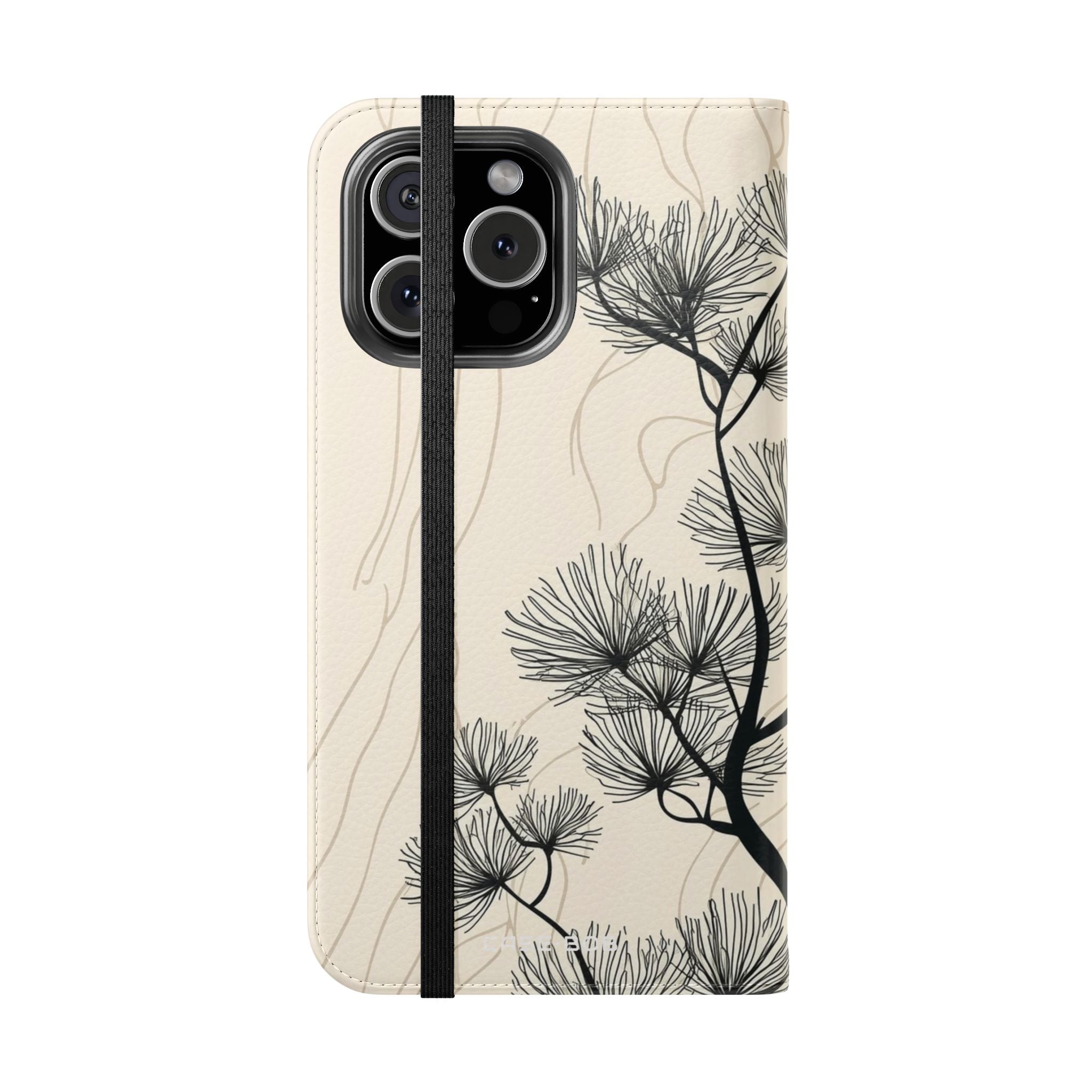 Spiky Tree Sunset - iPhone 16 Max Case - Wallet