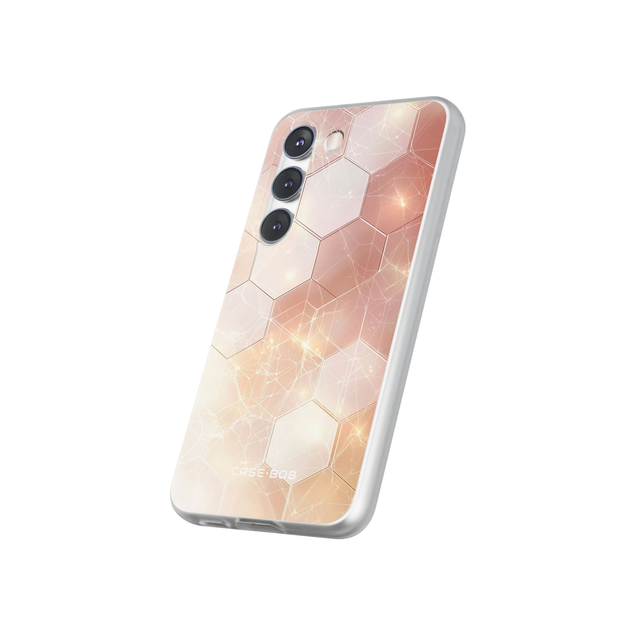 Hunajakuvio Hehku Samsung S23 -pehmeä suojakotelo