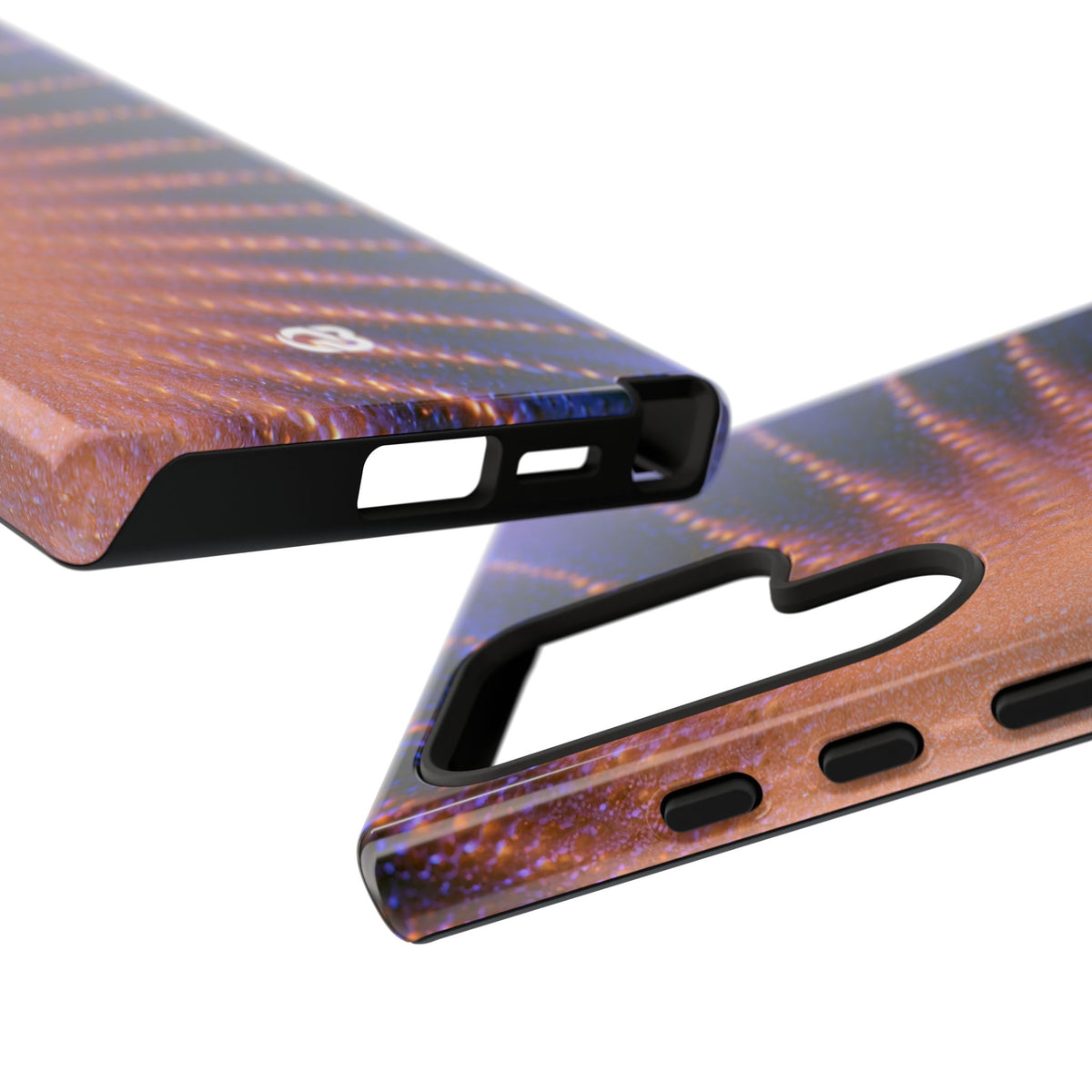 Luminous Aura Burst · Tough Phone Case for Samsung · Blue