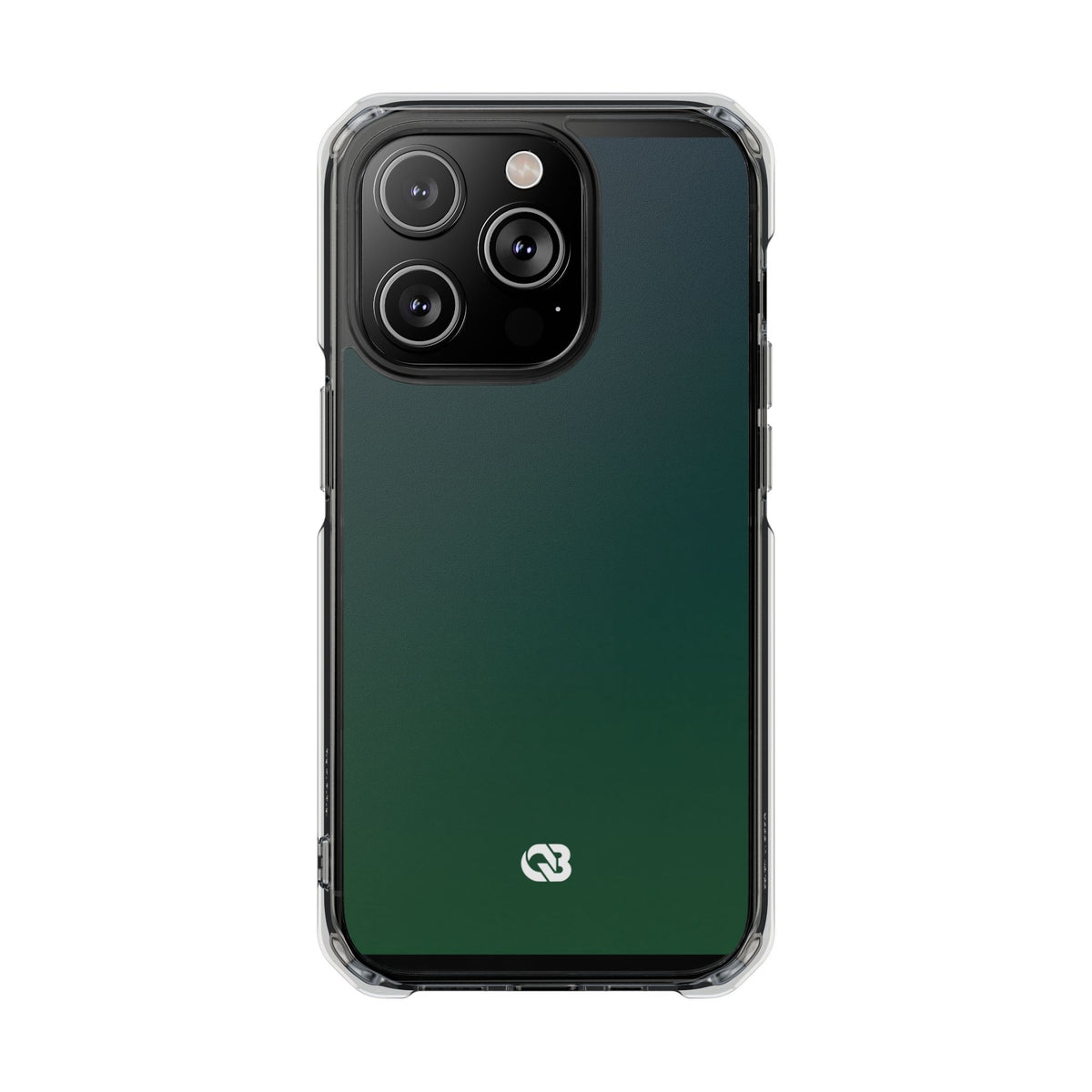 Deep Forest Nocturne · Clear Impact Magnetic Phone Case for iPhone · Green