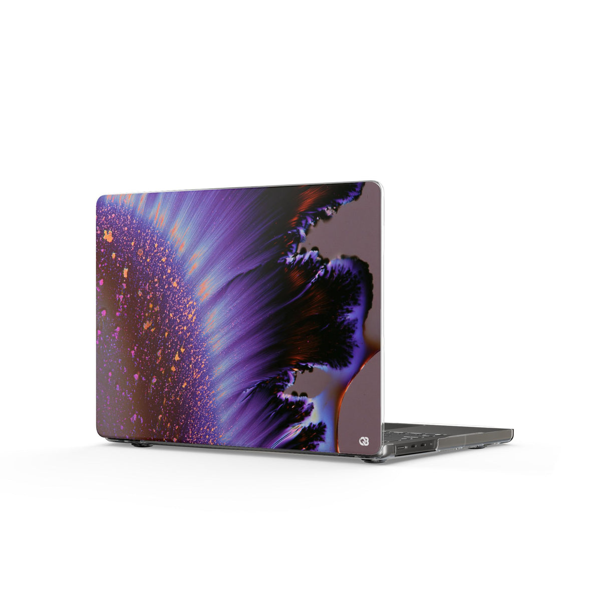 Ethereal Corona · Clear Hard Case for MacBook · Purple