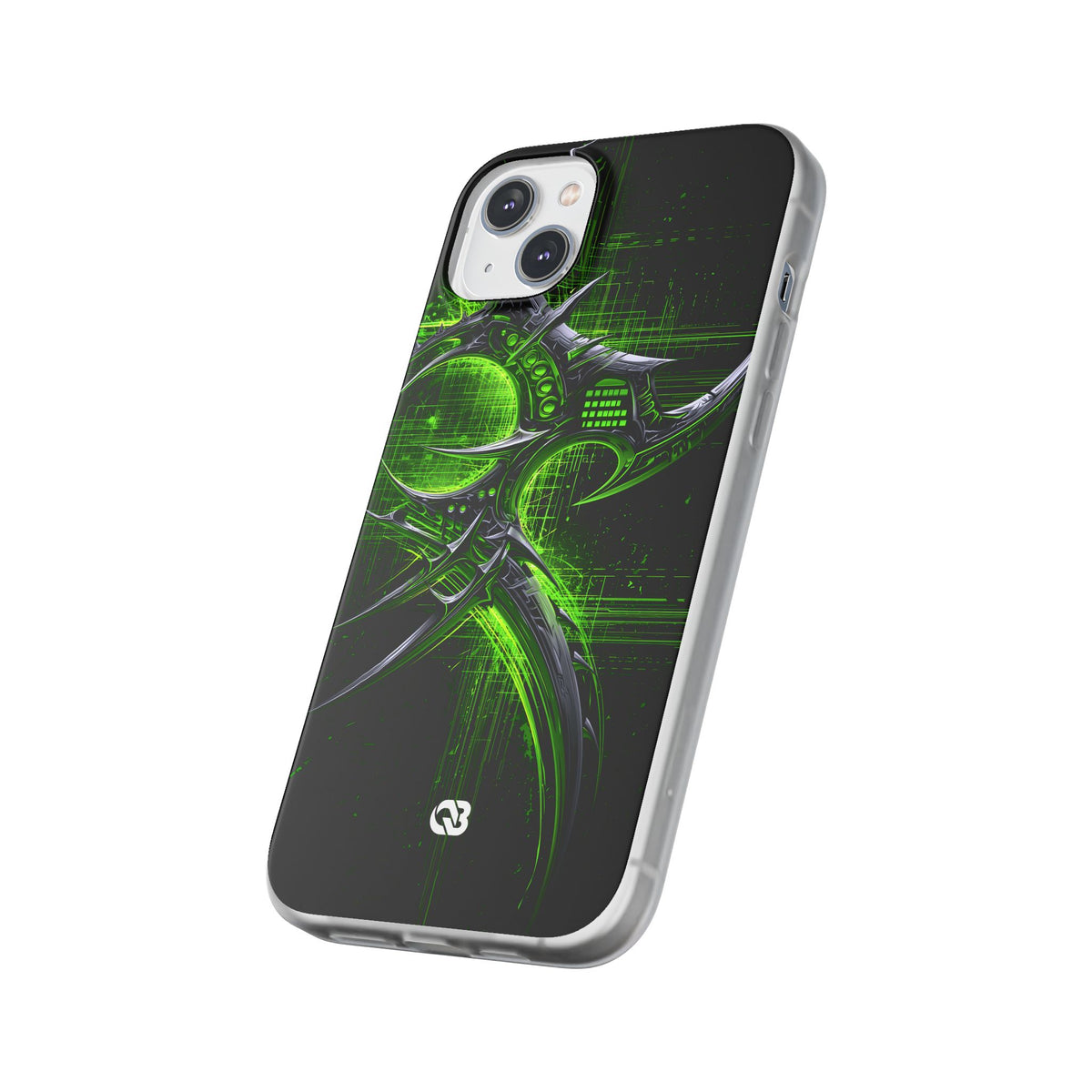 Cyber Sigil Grid · Lite Phone Case for iPhone · Green