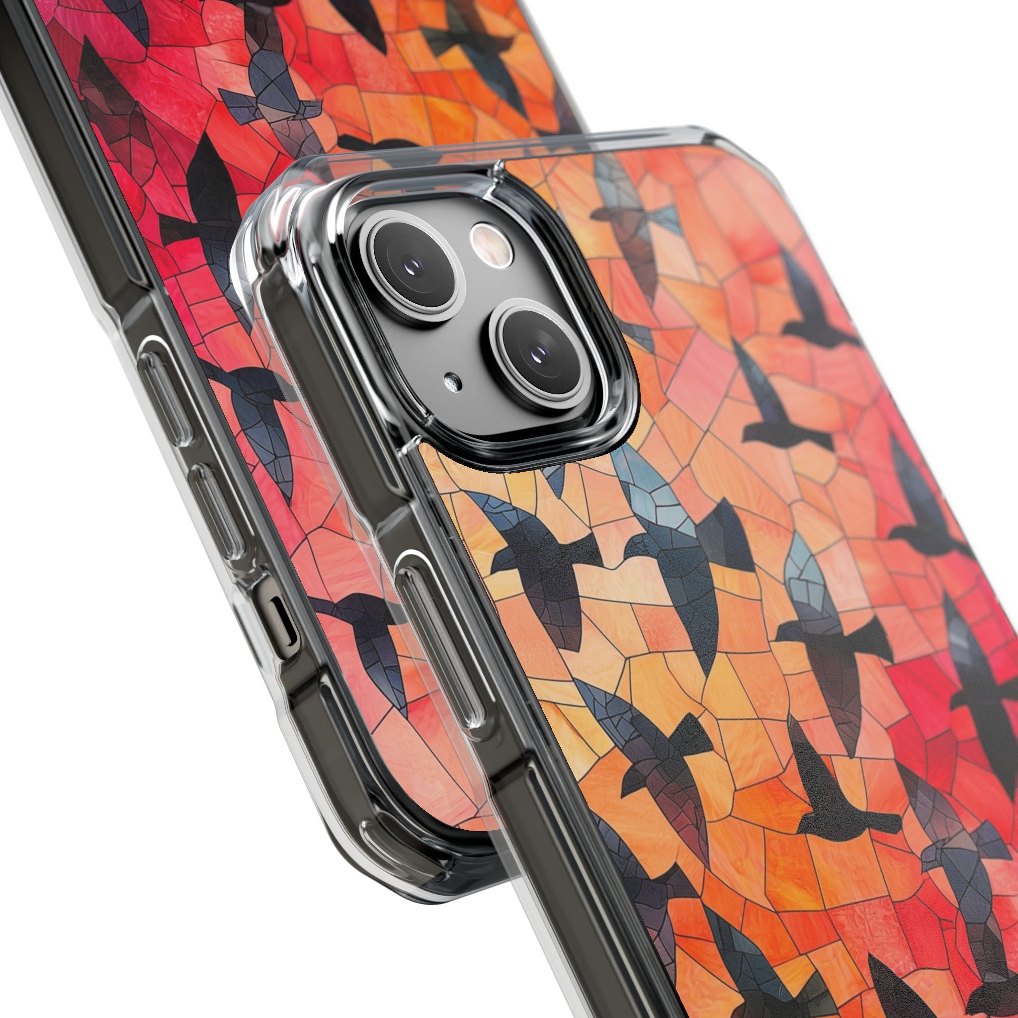 Ember Mosaic Wings · Impact Coque de téléphone pour iPhone · Magsafe