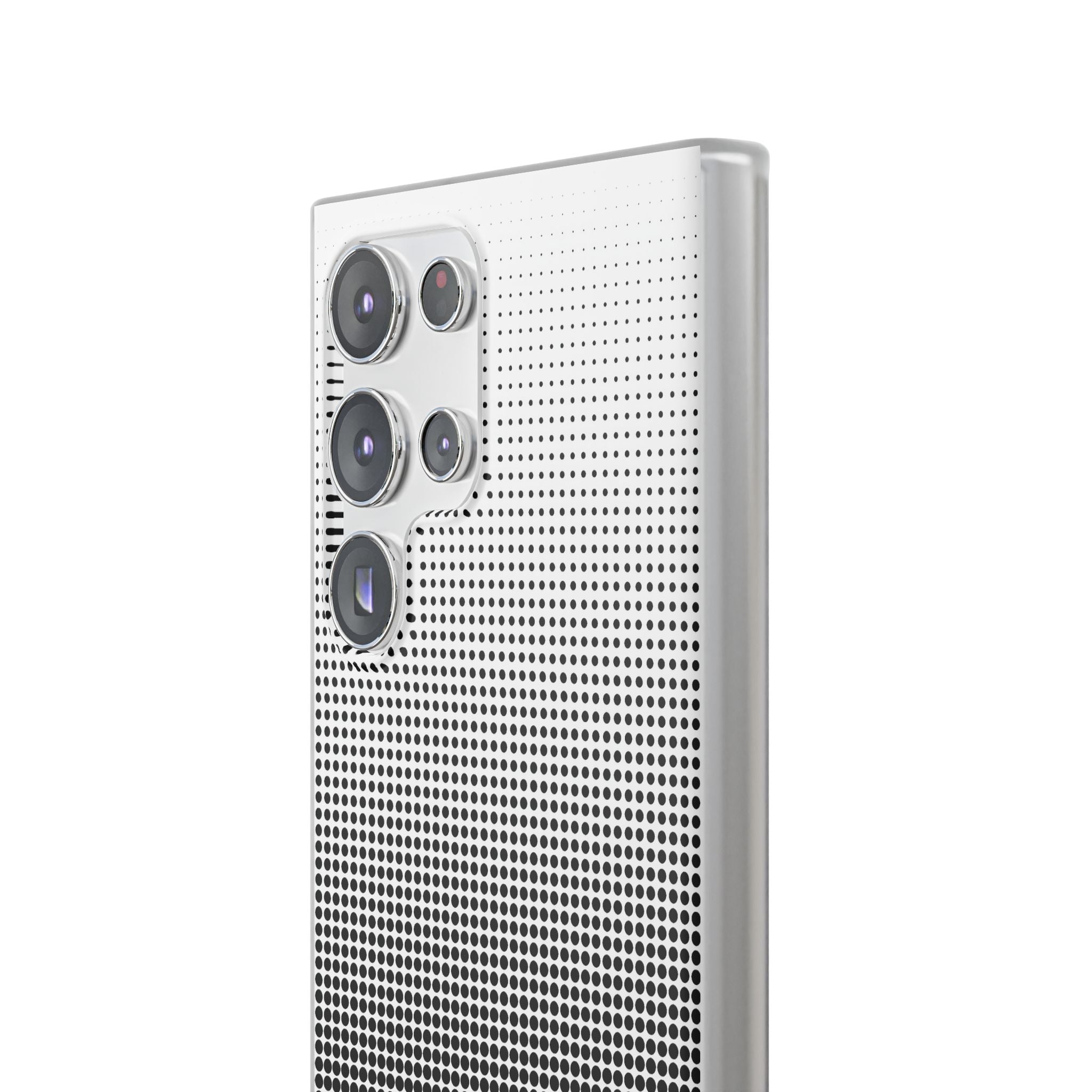 Black Lite Phone Case for Samsung - Obsidian Halftone Flux