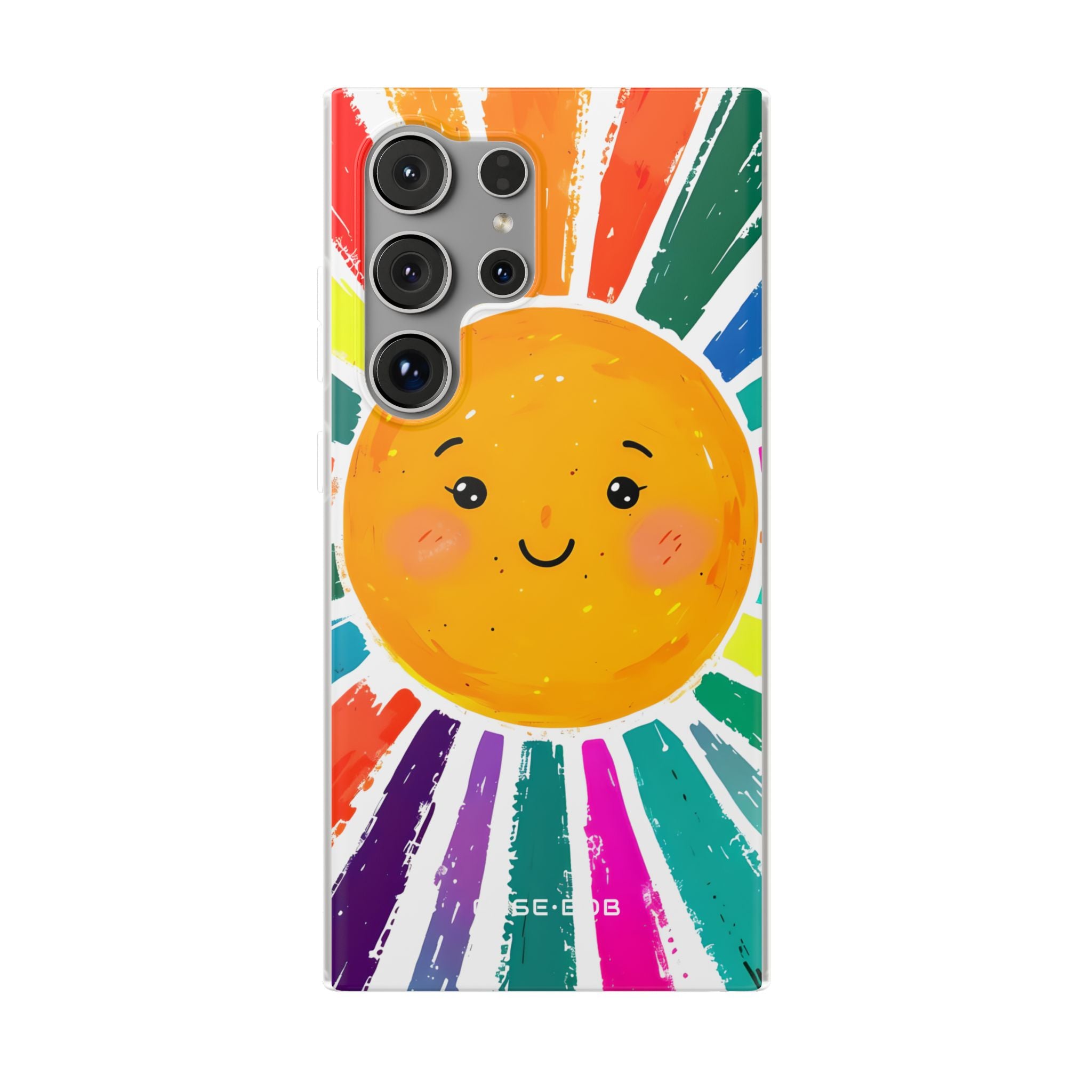 Sunny Smiles Samsung S24 Ultra Cover - Blød