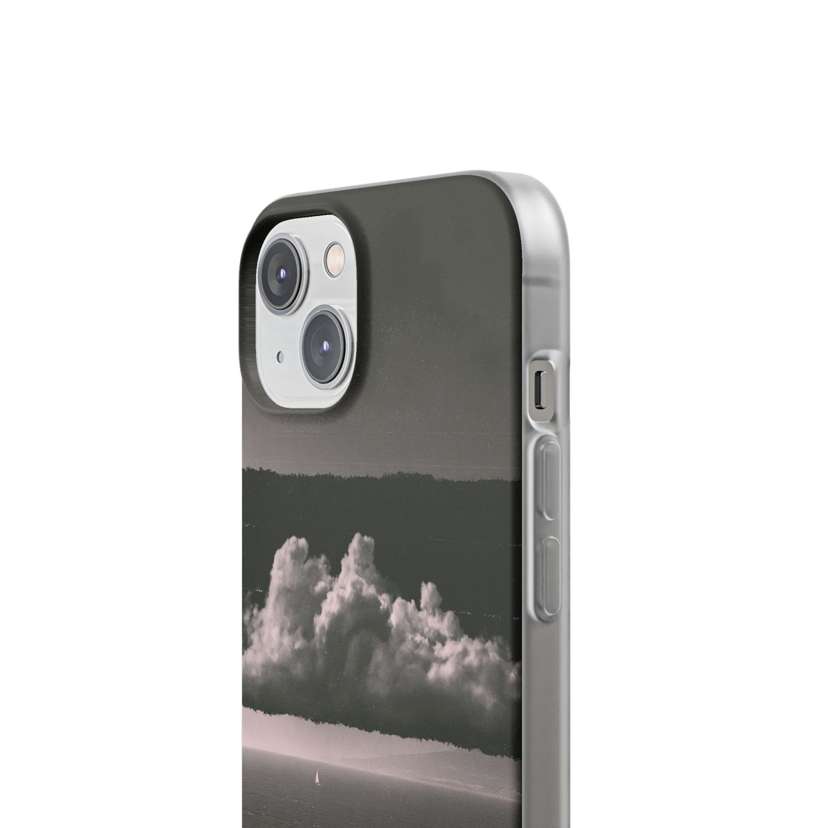 Crimson Horizon · Lite Phone Case for iPhone · Black