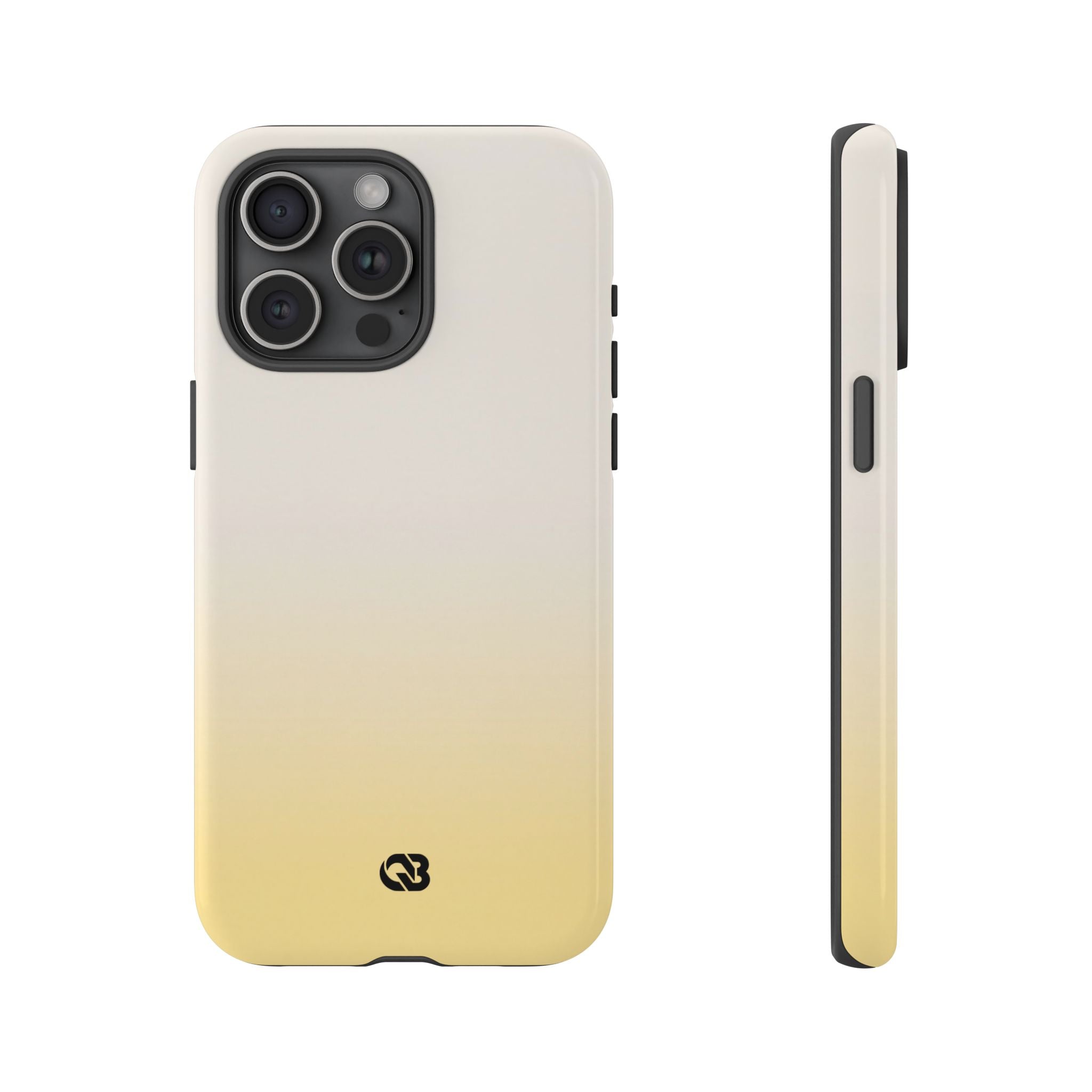 Yellow Tough Phone Case for iPhone - Bleached Citron Haze