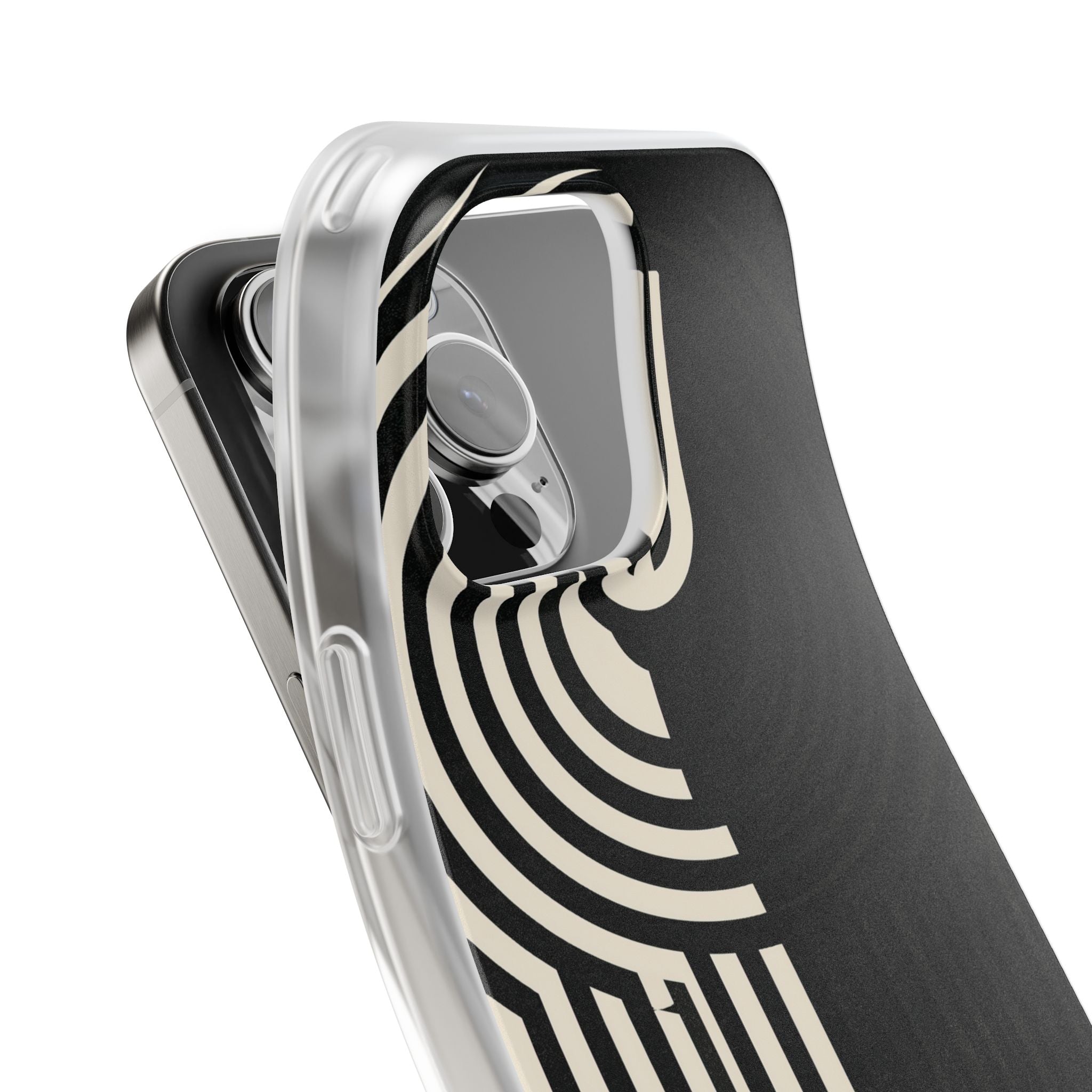 Beige Lite Phone Case for iPhone - Monolith Ivory Signal