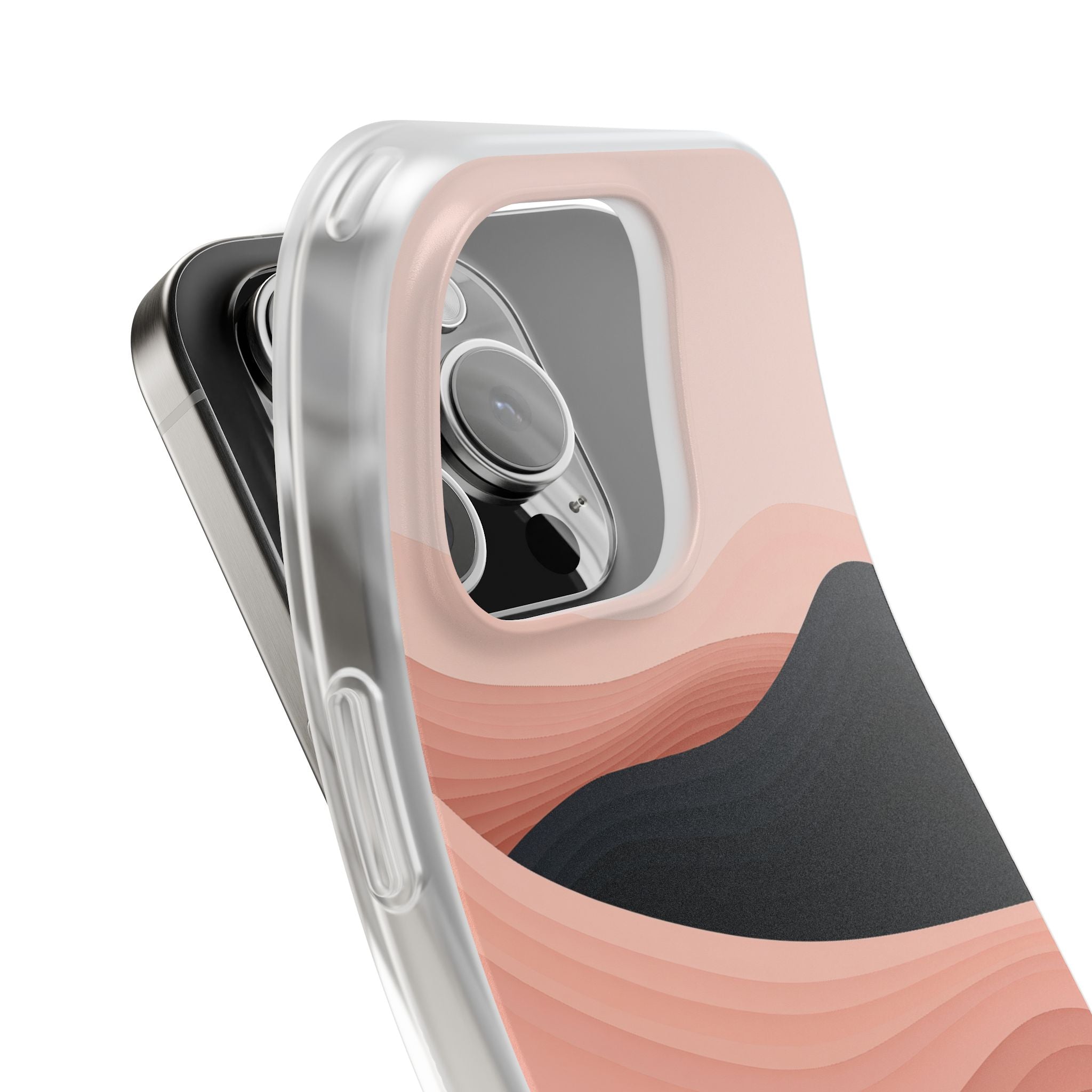 Pink Lite Phone Case for iPhone - Dune Shadow Layers