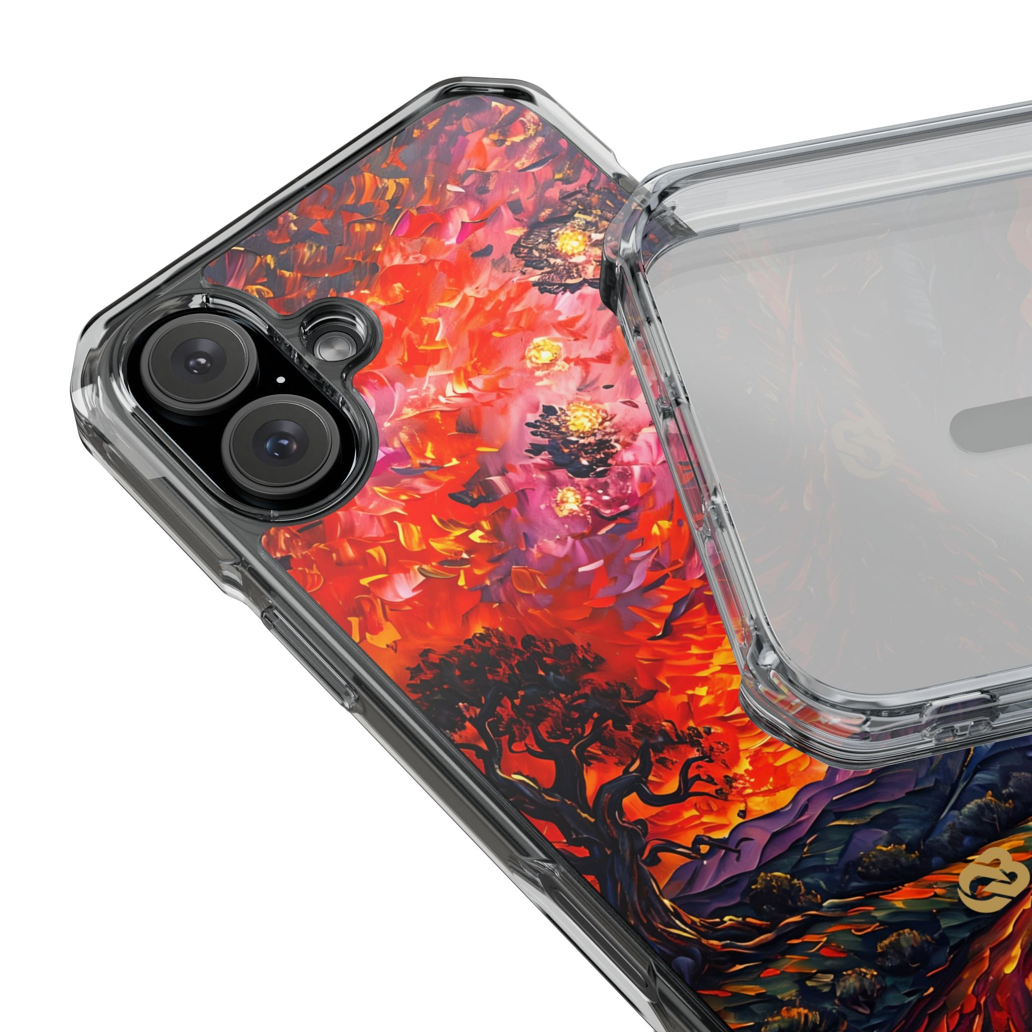 Molten Sky Tree · Impact Coque de téléphone pour iPhone · Magsafe