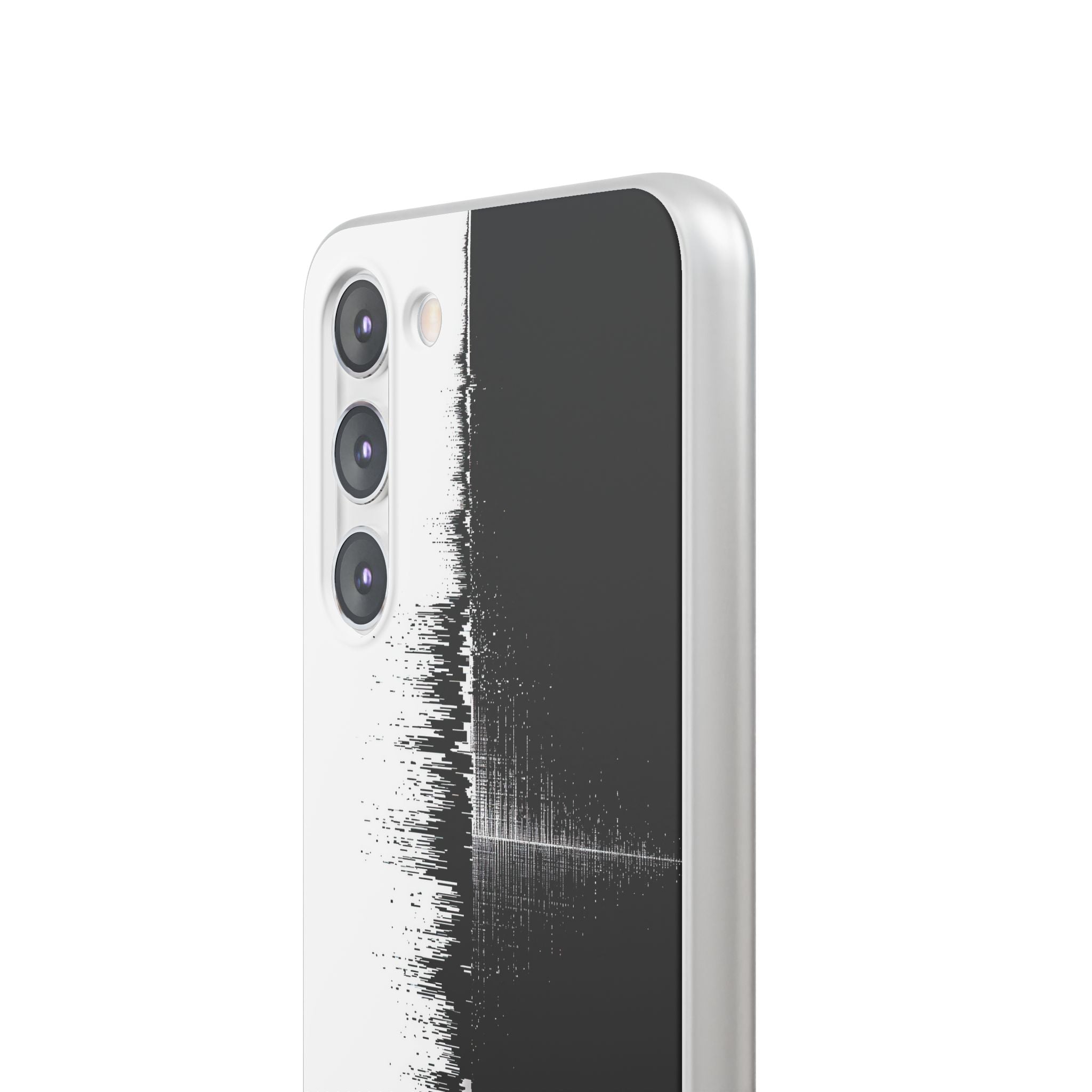 Black Lite Phone Case for Samsung - Static Signal Split