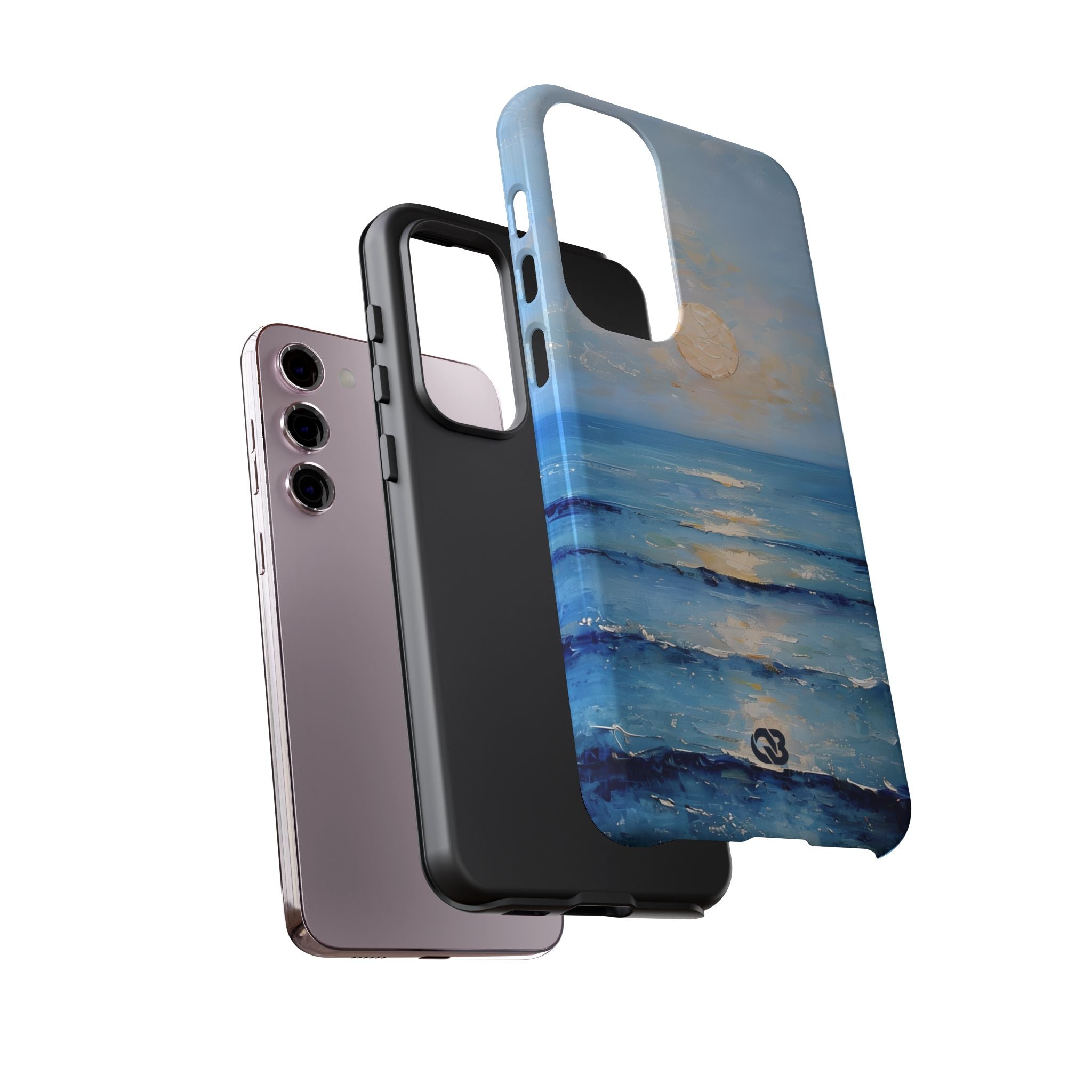 Cerulean Shoreline Sun · Tough Coque de téléphone pour Samsung