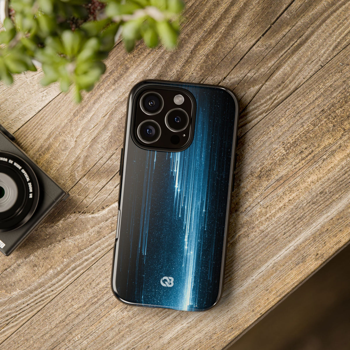 Nocturnal Cascade · Tough Phone Case for iPhone · Black