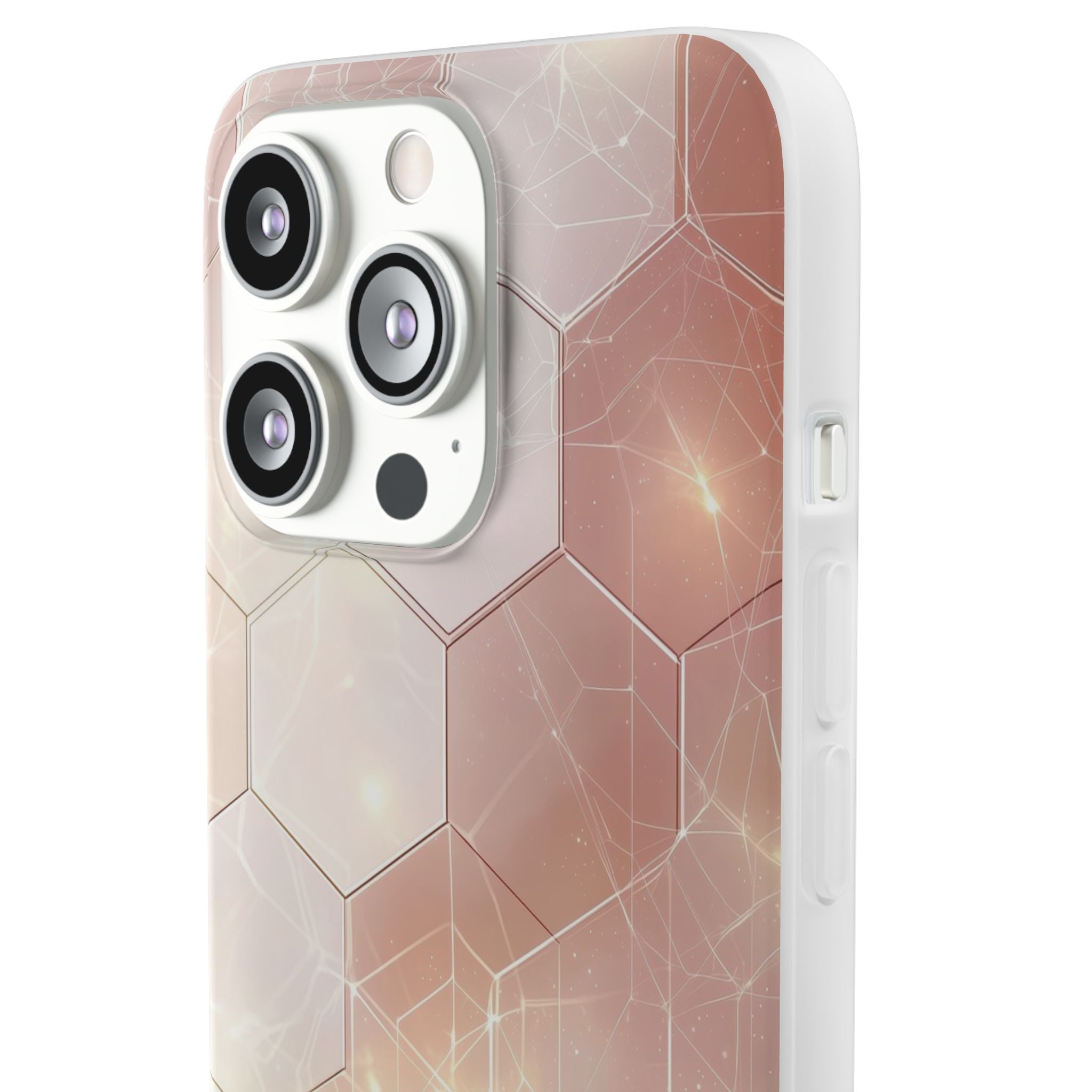 Honeycomb Glow iPhone 13 Pro - Mjuk