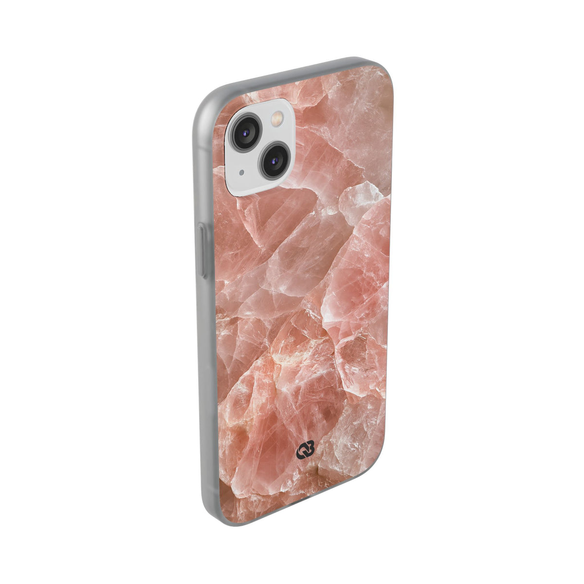 Rose Quartz Facet · Lite Phone Case for iPhone · Pink