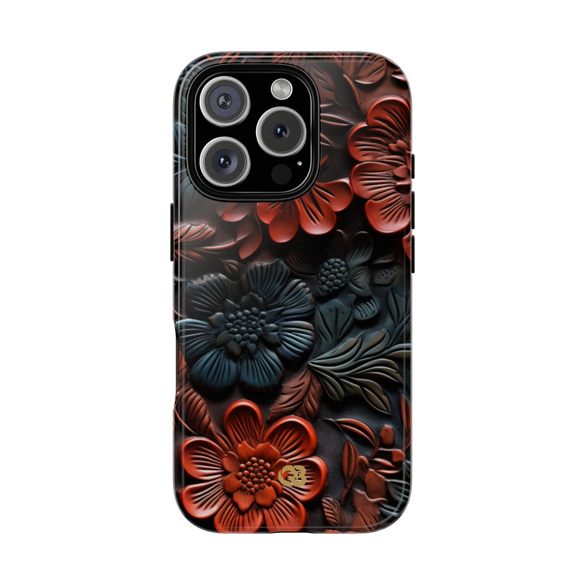 Carved Earth Bloom · Tough Handyhülle für iPhone