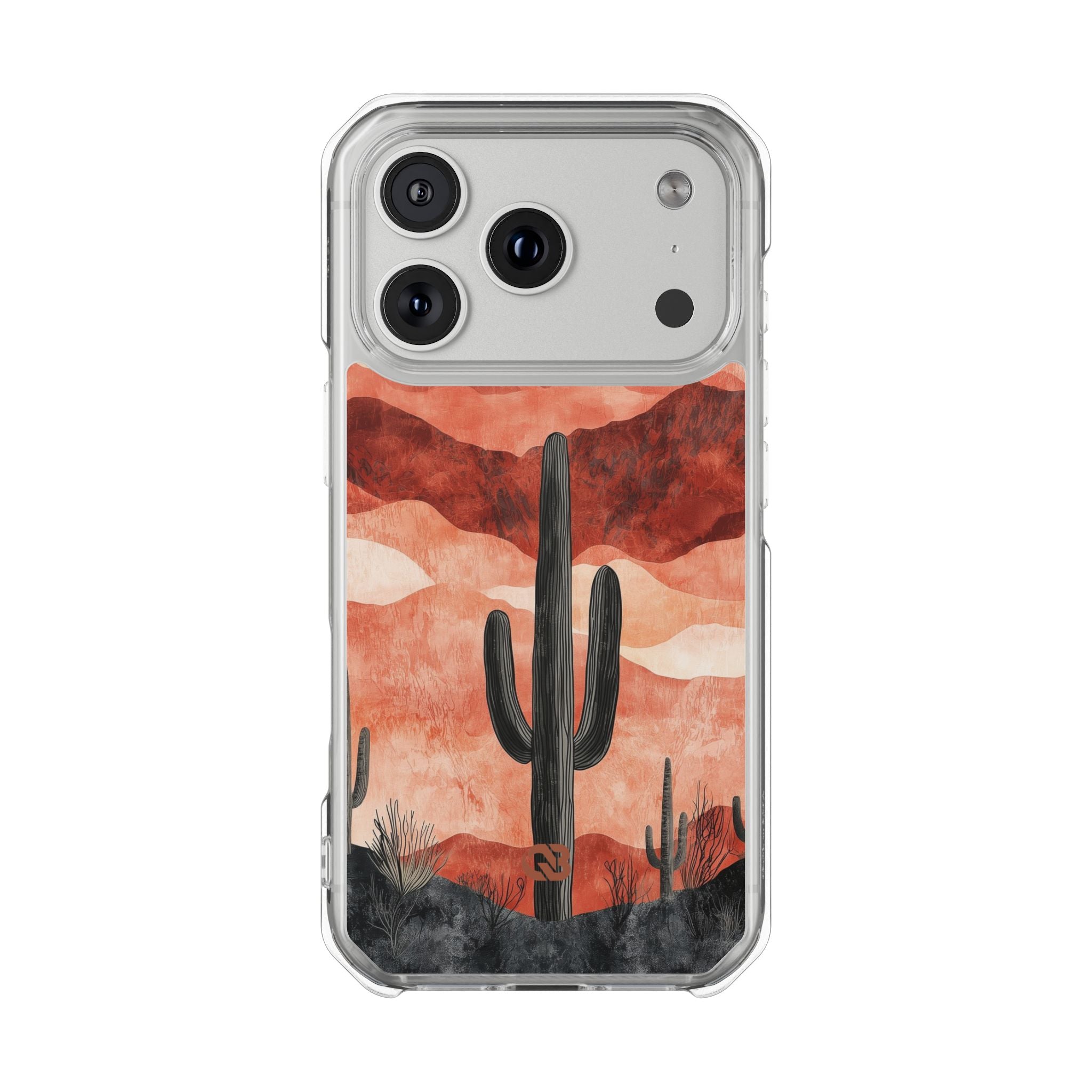 Terracotta Desert Sun · Impact Mobilskal för iPhone · Magsafe