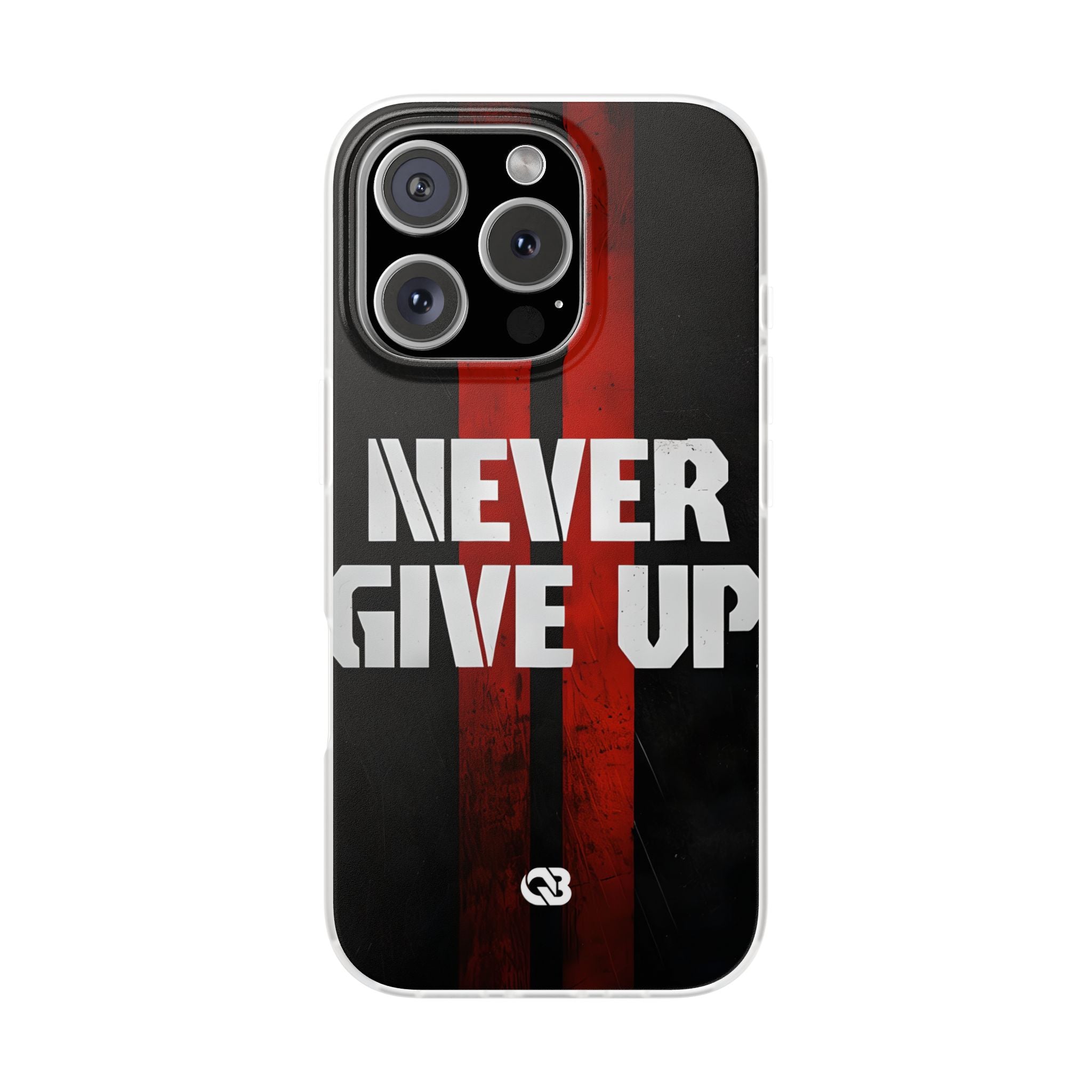 Crimson Grit Resolve · Soft Custodia per iPhone