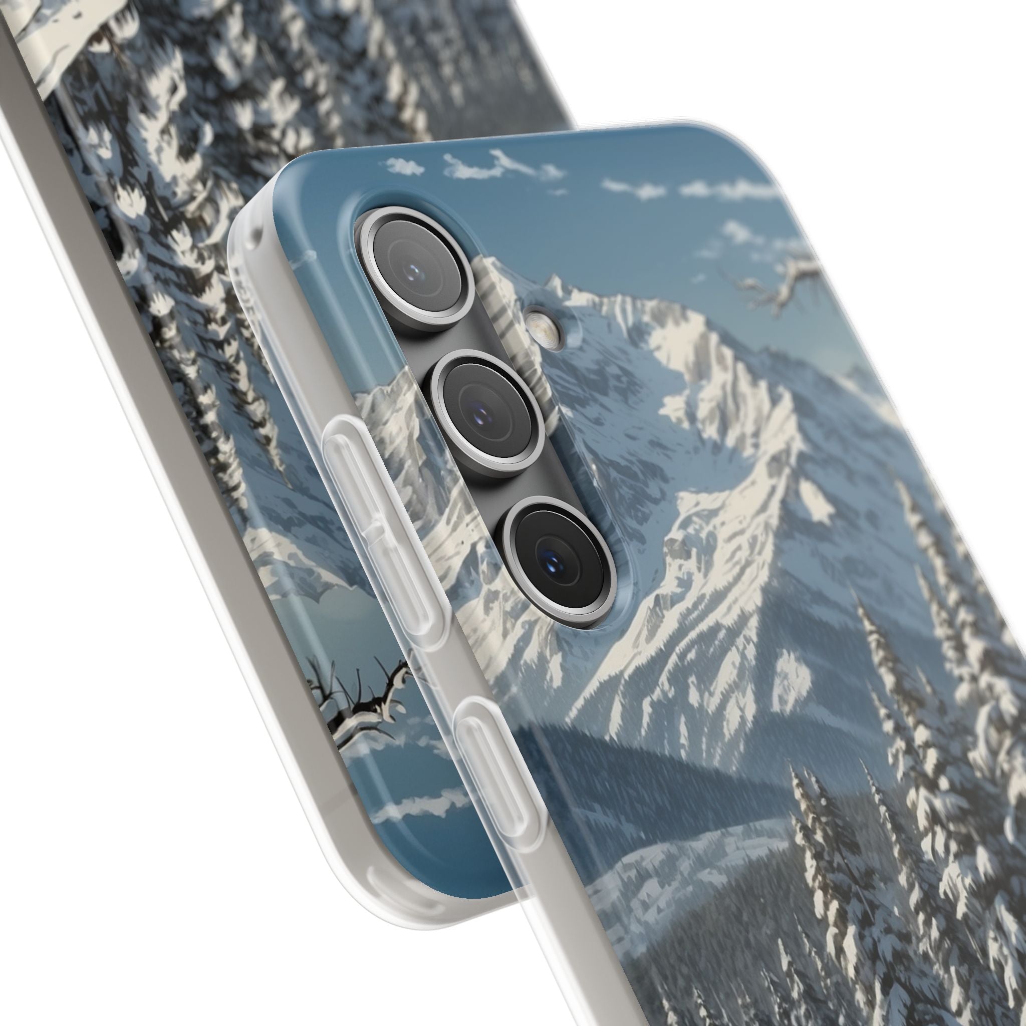 Frozen Ridge Valley · Soft Coque de téléphone pour Samsung