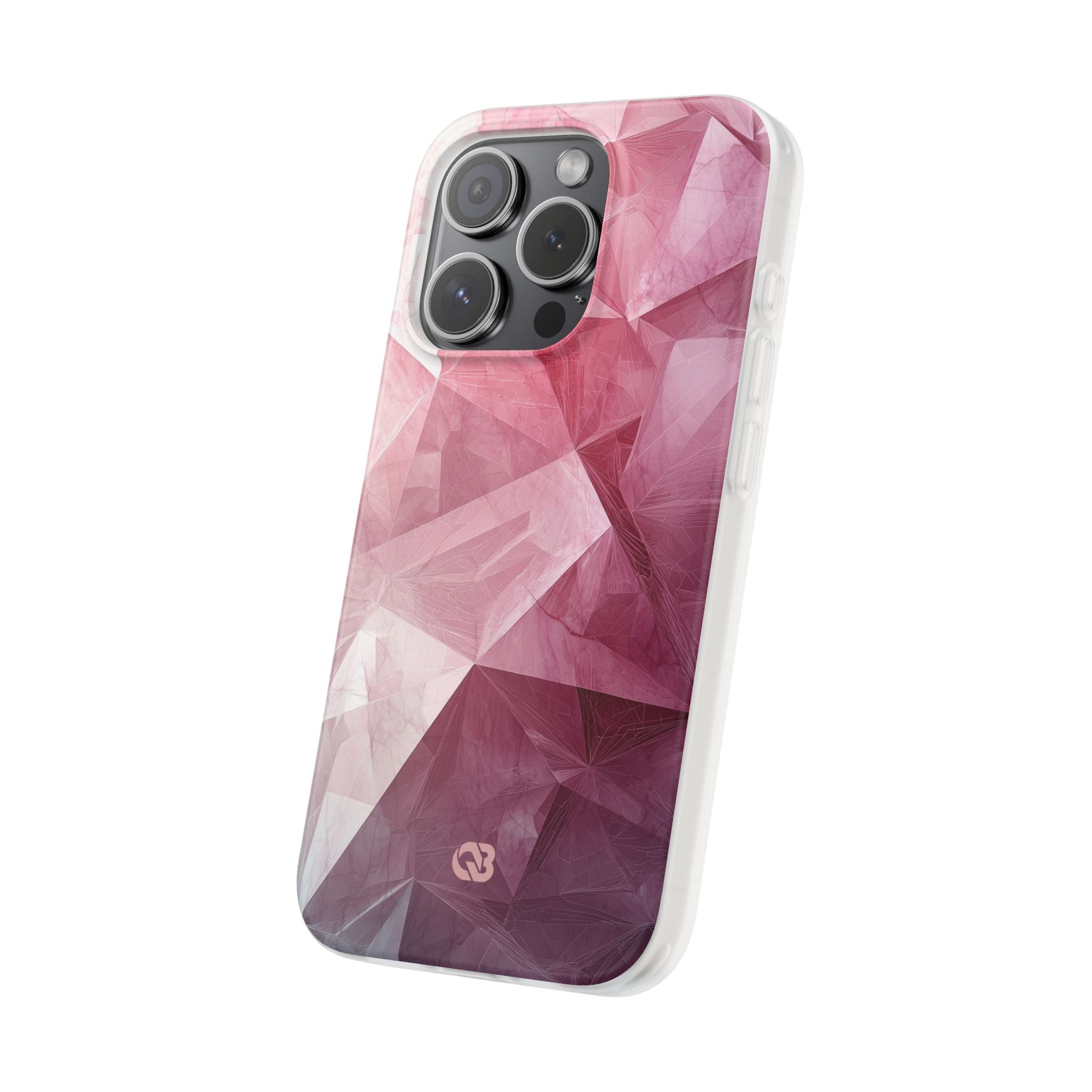 Shattered Rose Shards · Soft Phone Case for iPhone