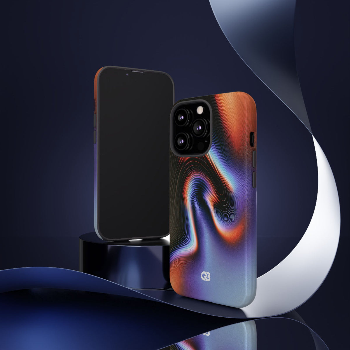 Prismatic Resonance · Tough Phone Case for iPhone · Purple