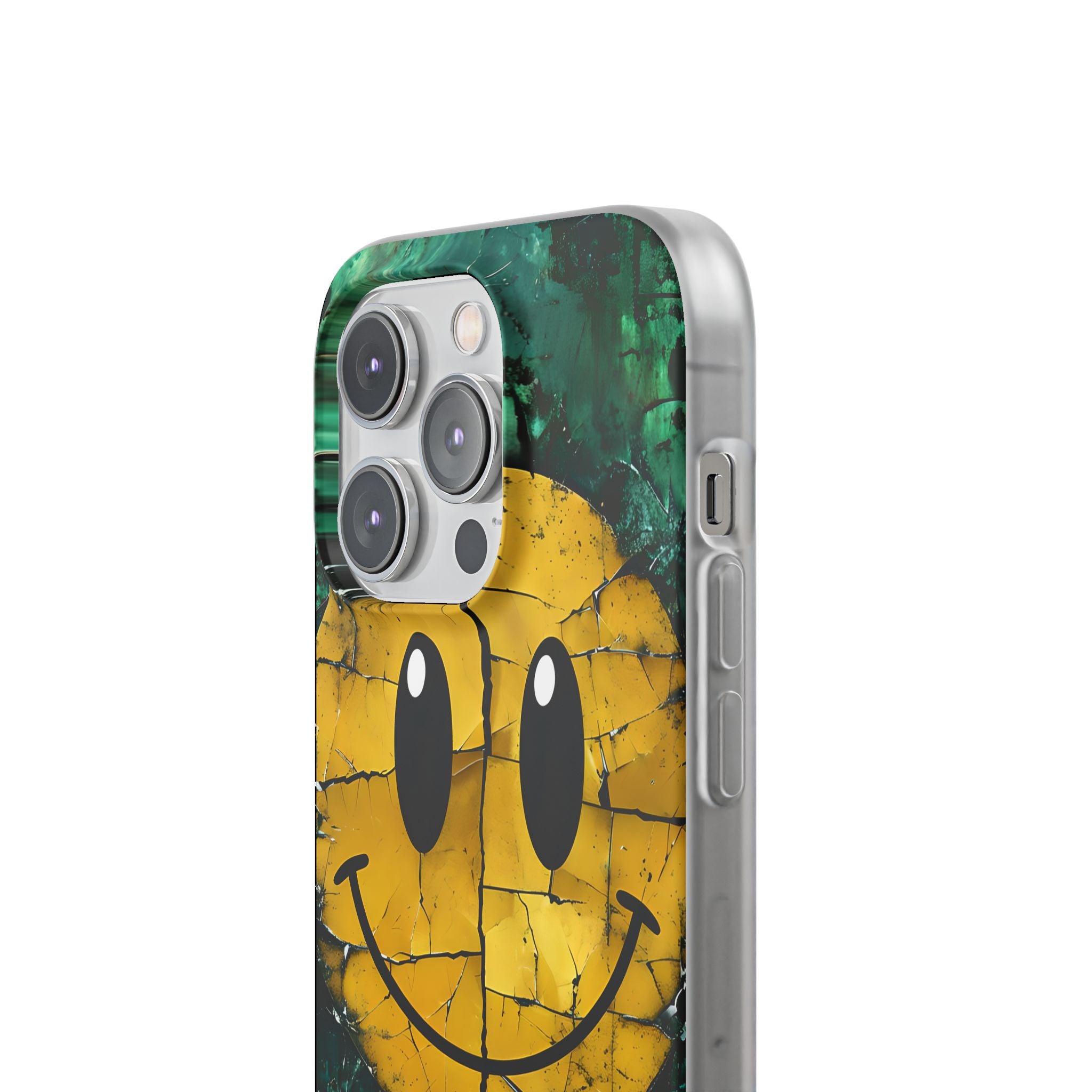 Zerbrochener Smiley iPhone 14 Pro Case - Soft