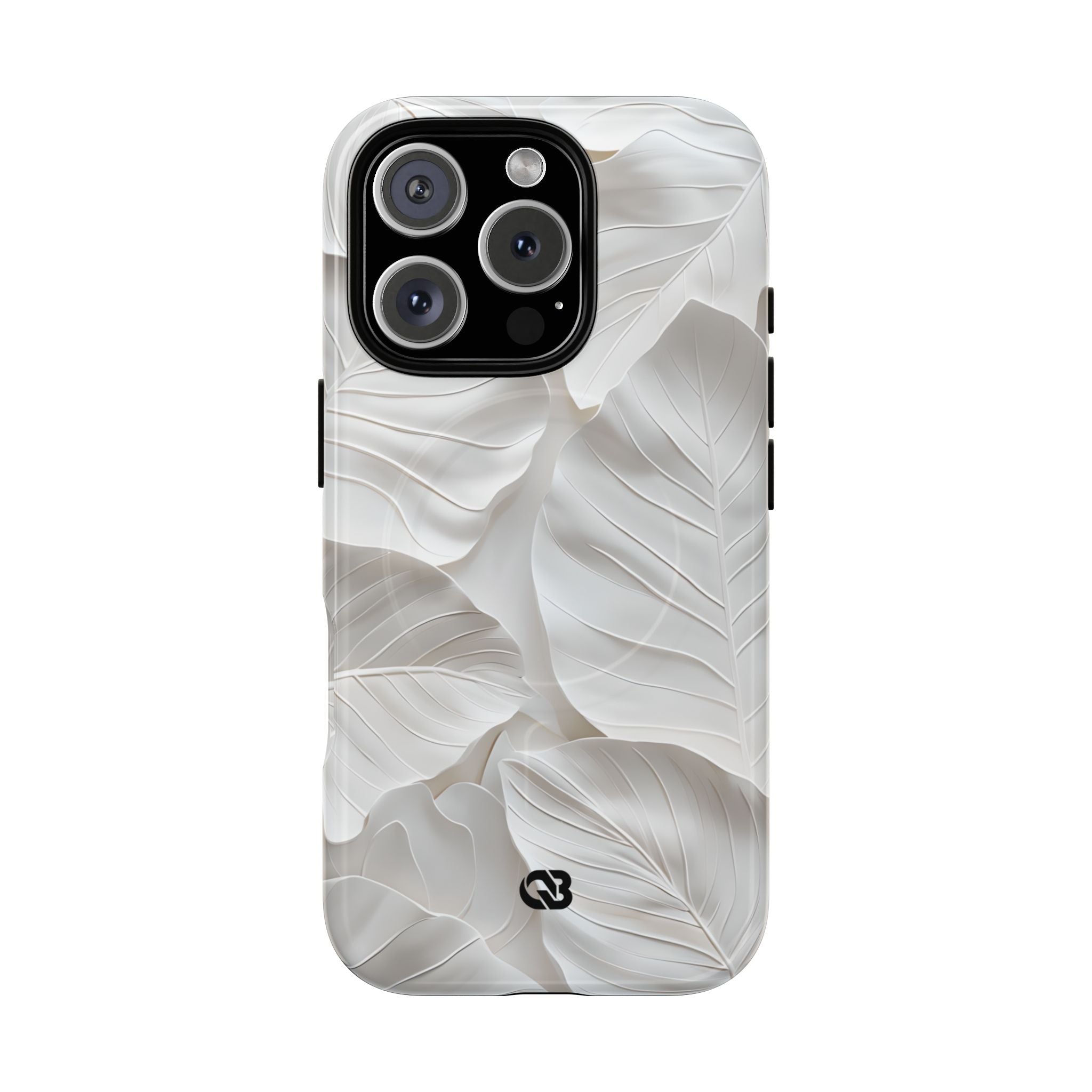 Sculpted Ivory Leaves · Tough+ Θήκη για iPhone · Magsafe