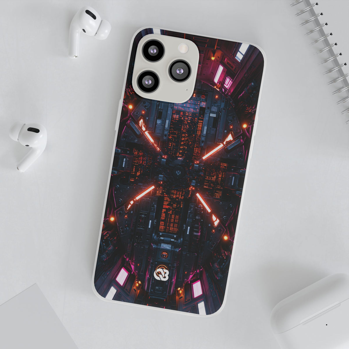 Cybernetic Reactor Core · Lite Phone Case for iPhone · Black