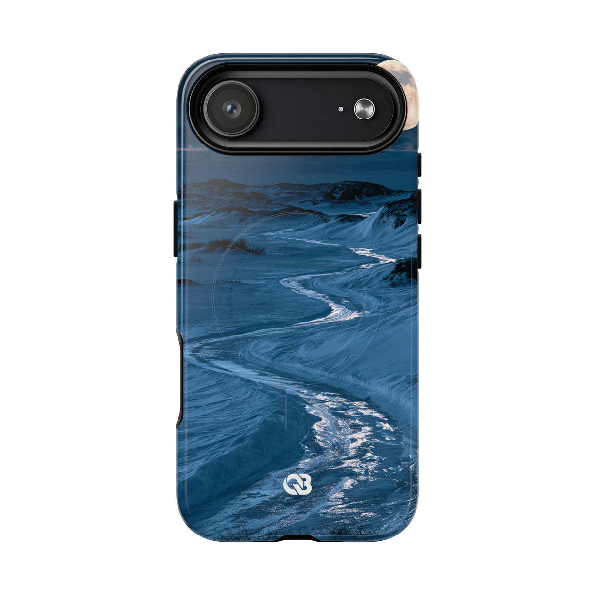 Arctic Moon Drift · Tough 2.0 Magnetic Phone Case for iPhone · Blue