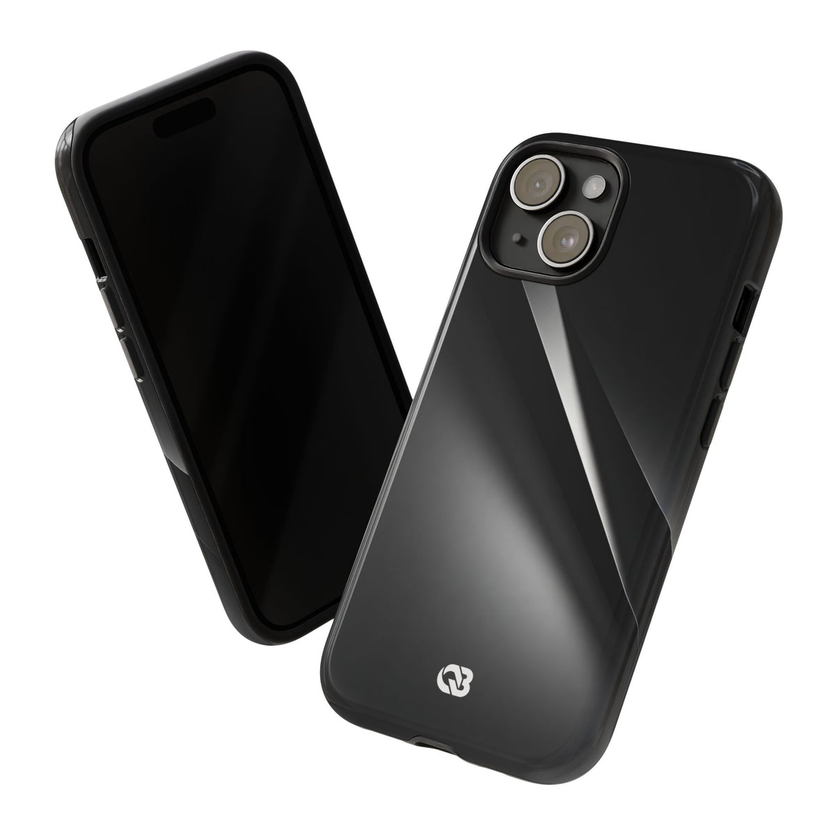 Obsidian Ridge · Tough Phone Case for iPhone · Black