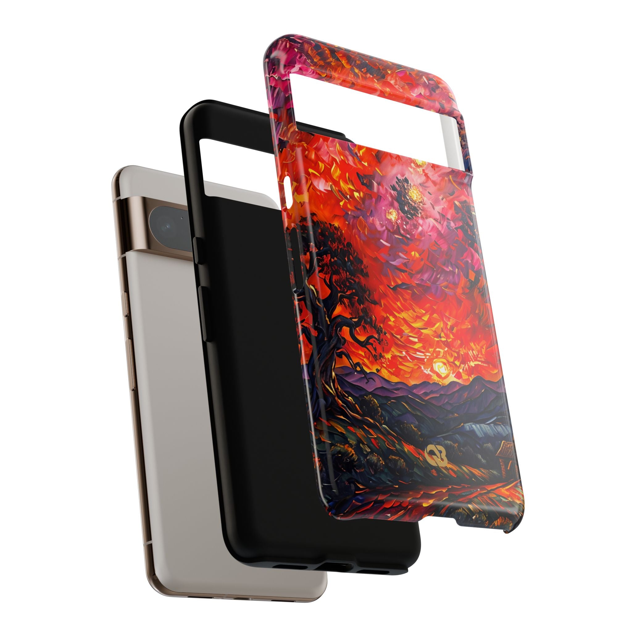 Molten Sky Tree · Tough Phone Case for Google Pixel