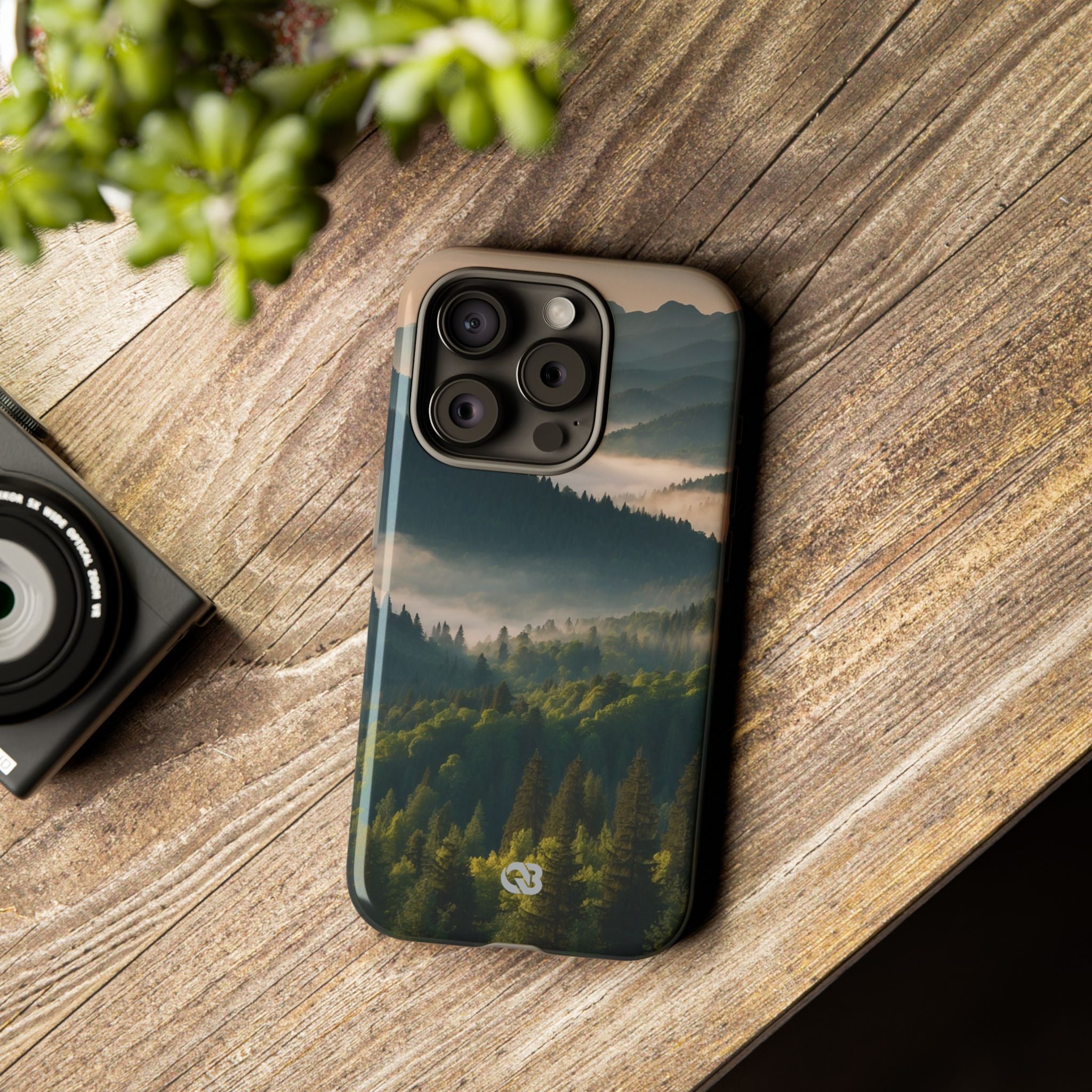 Foggy Mountain Ridge · Tough Phone Case for iPhone