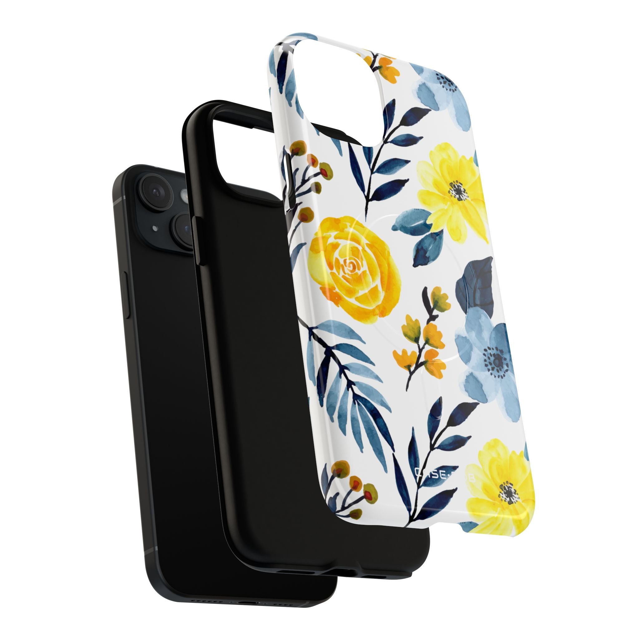 Golden Bloom iPhone 15 Plus Case - Tough+