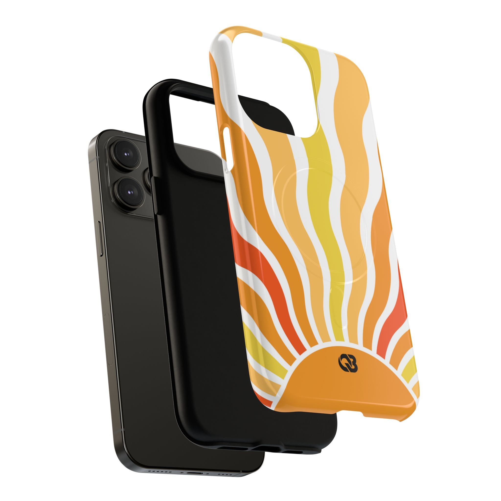 Amber Solar Waves · Tough+ Phone Case for iPhone · Magsafe