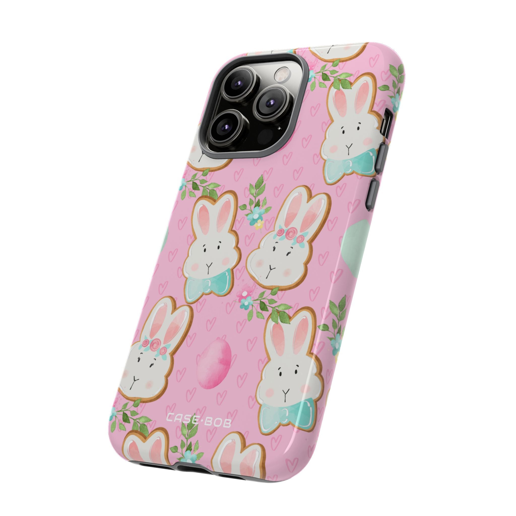Bunny Blossom iPhone 14 Pro Max Skal - Tough