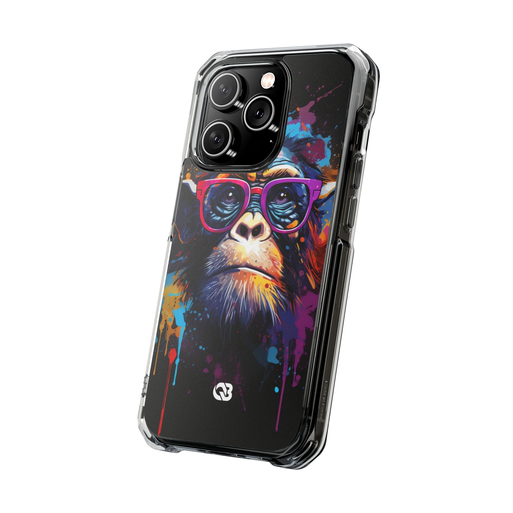 Neon Splatter Primate · Impact Magsafe