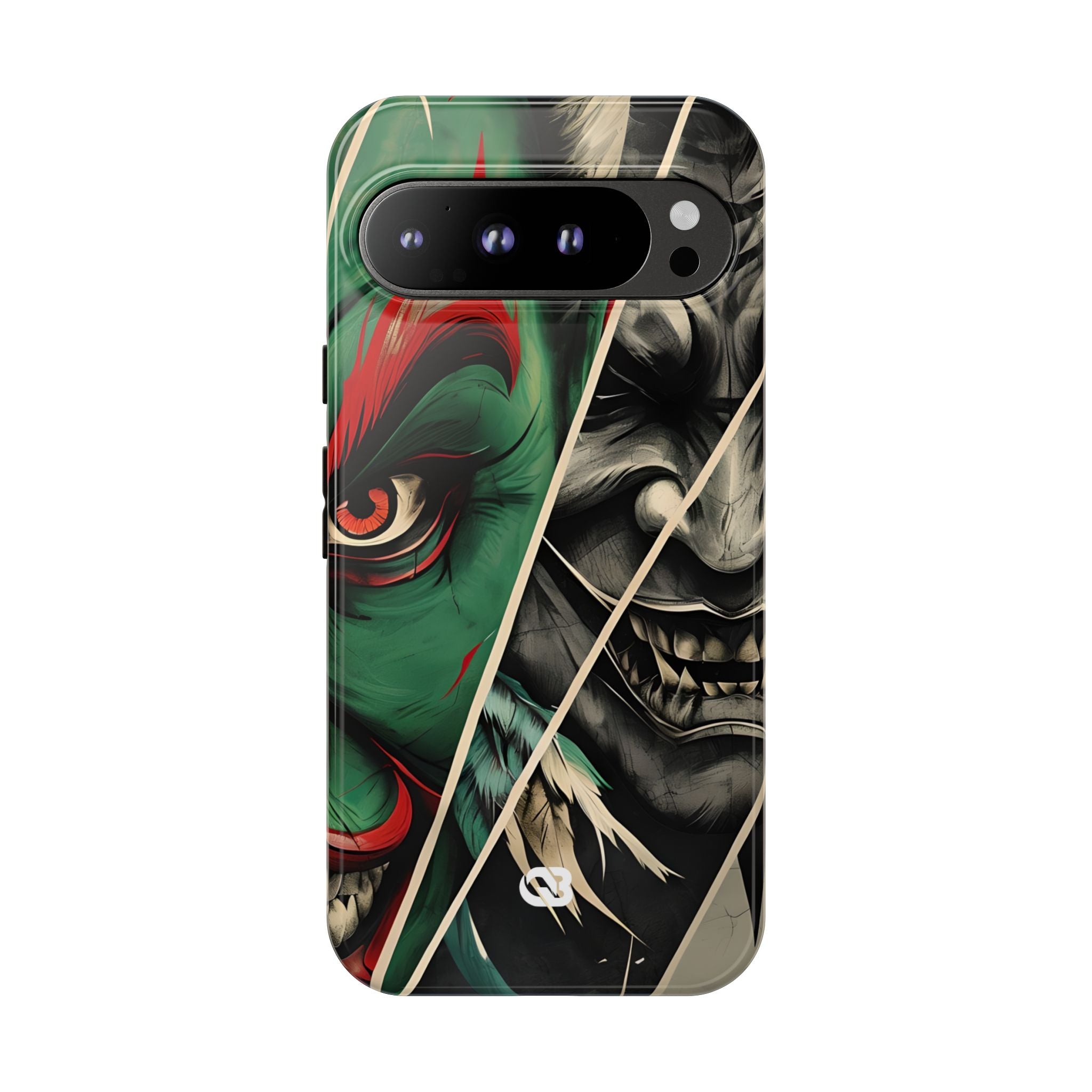 Emerald Oni Grin · Tough Handyhülle für Google Pixel