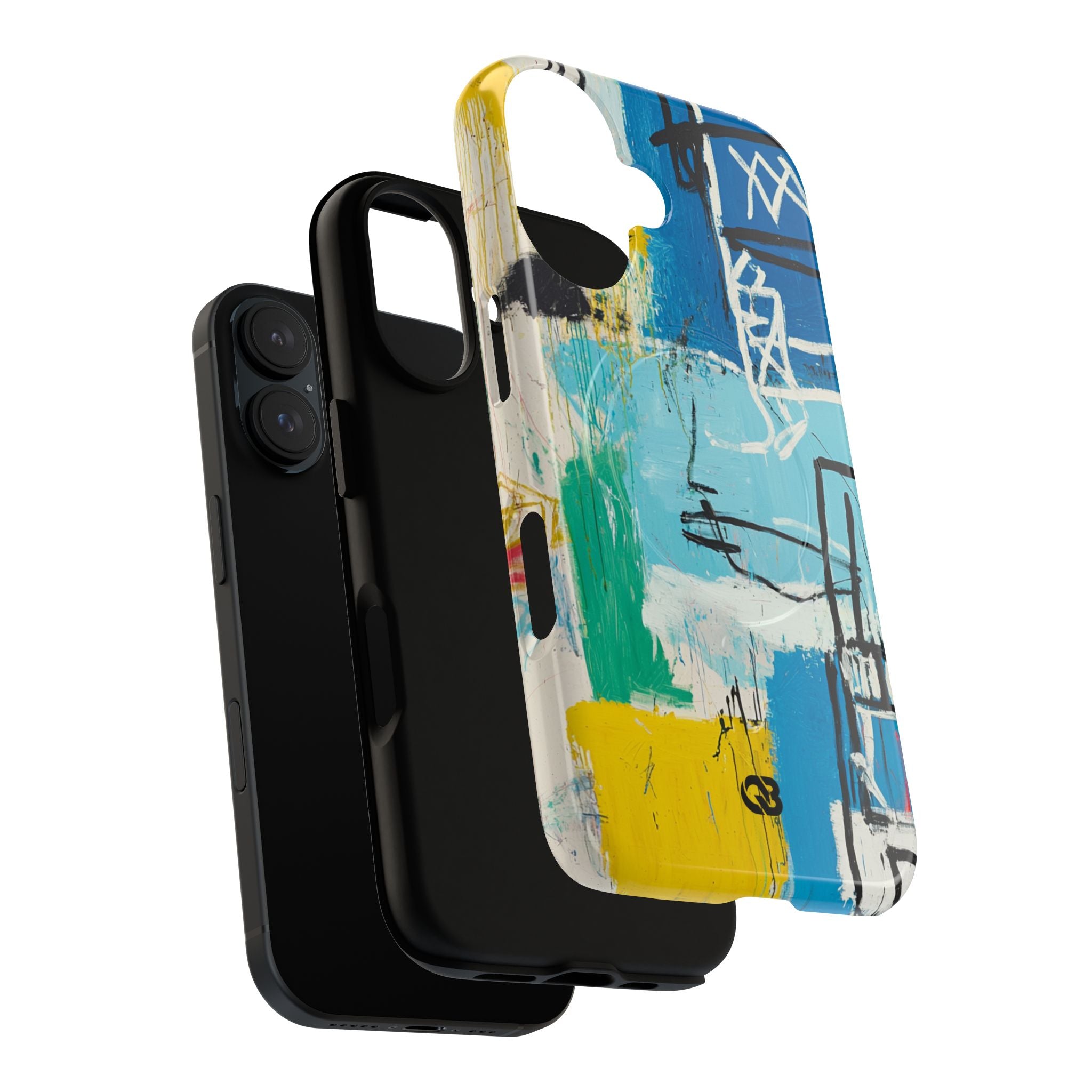 Azure Urban Scribble · Tough+ Phone Case for iPhone · Magsafe