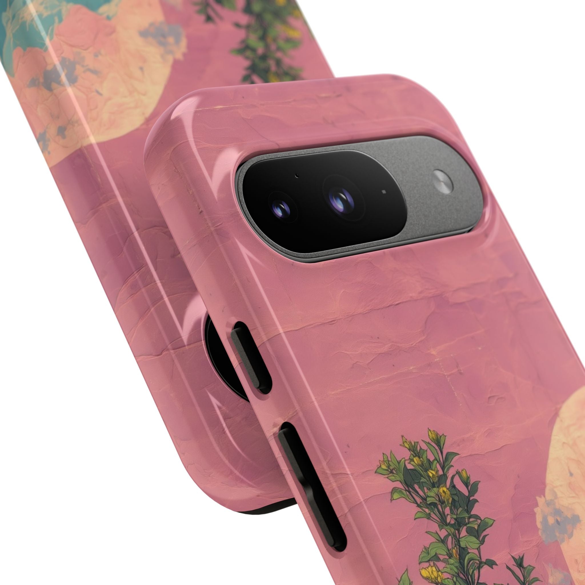 Lunare Pastellblüte · Tough Handyhülle für Google Pixel